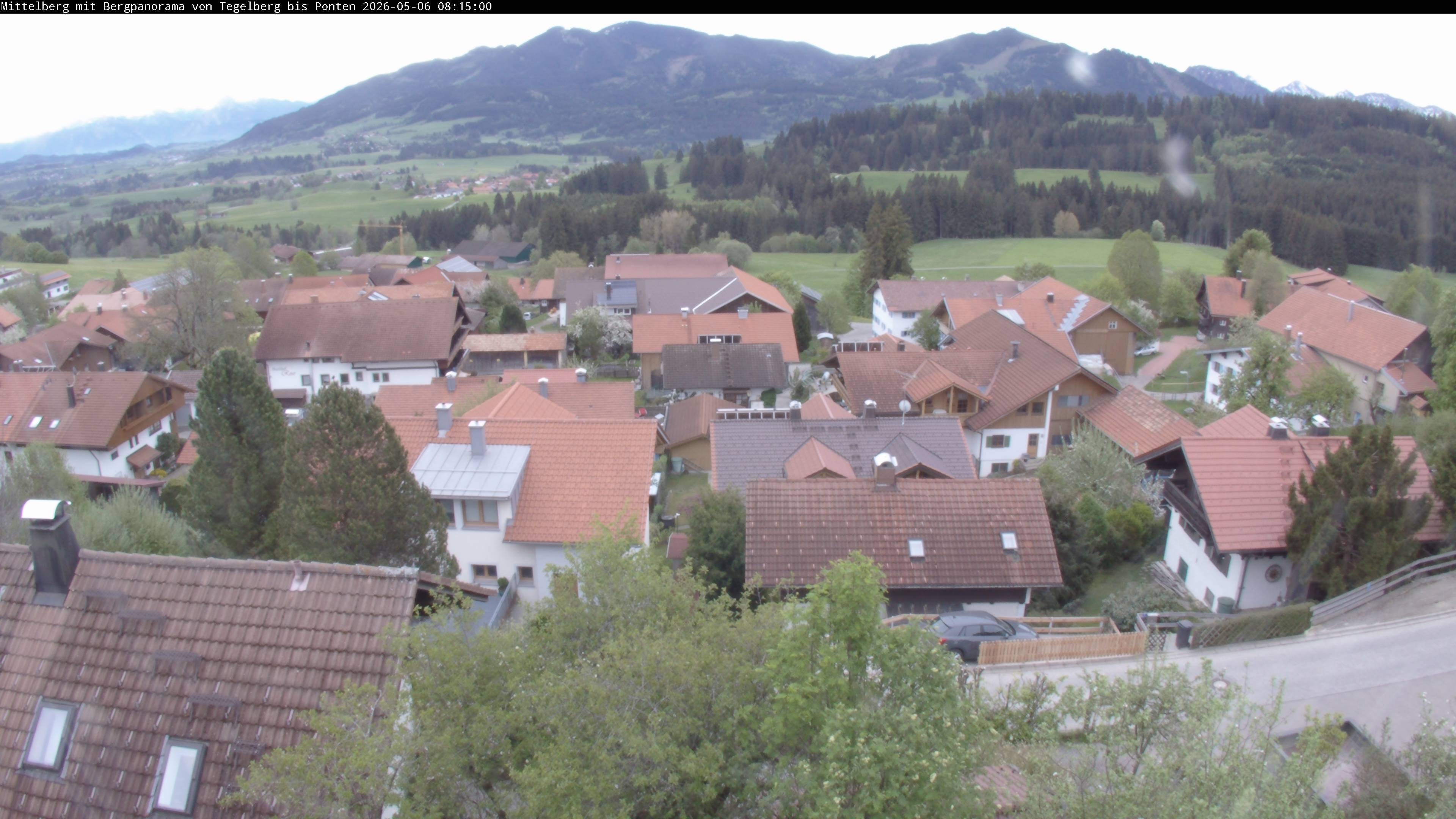 Archiv Foto Webcam Mittelberg: Blick Tegelberg