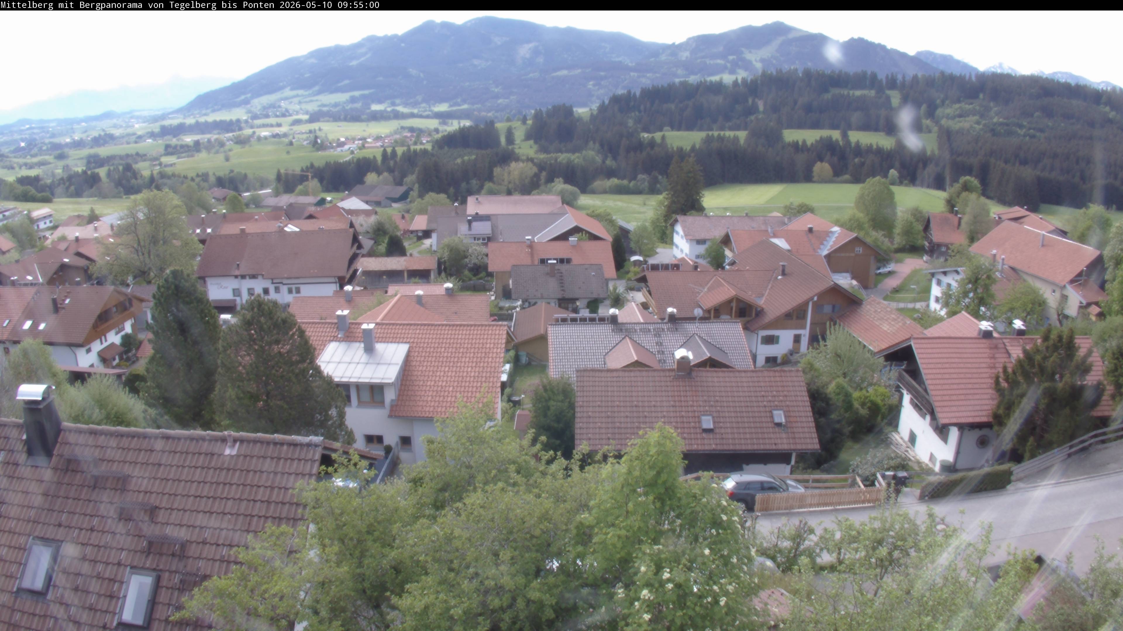 Archiv Foto Webcam Mittelberg: Blick Tegelberg