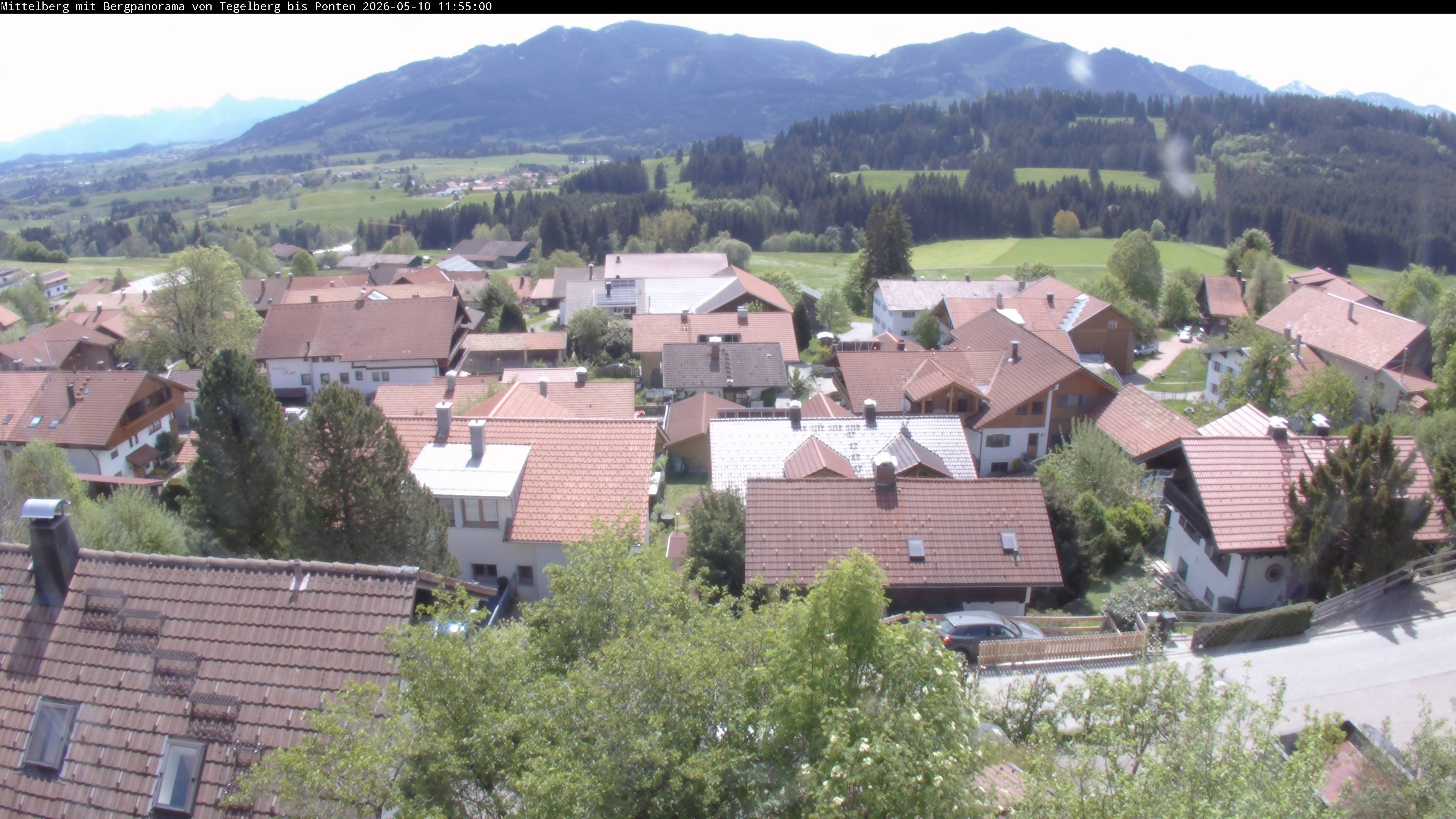 Archiv Foto Webcam Mittelberg: Blick Tegelberg