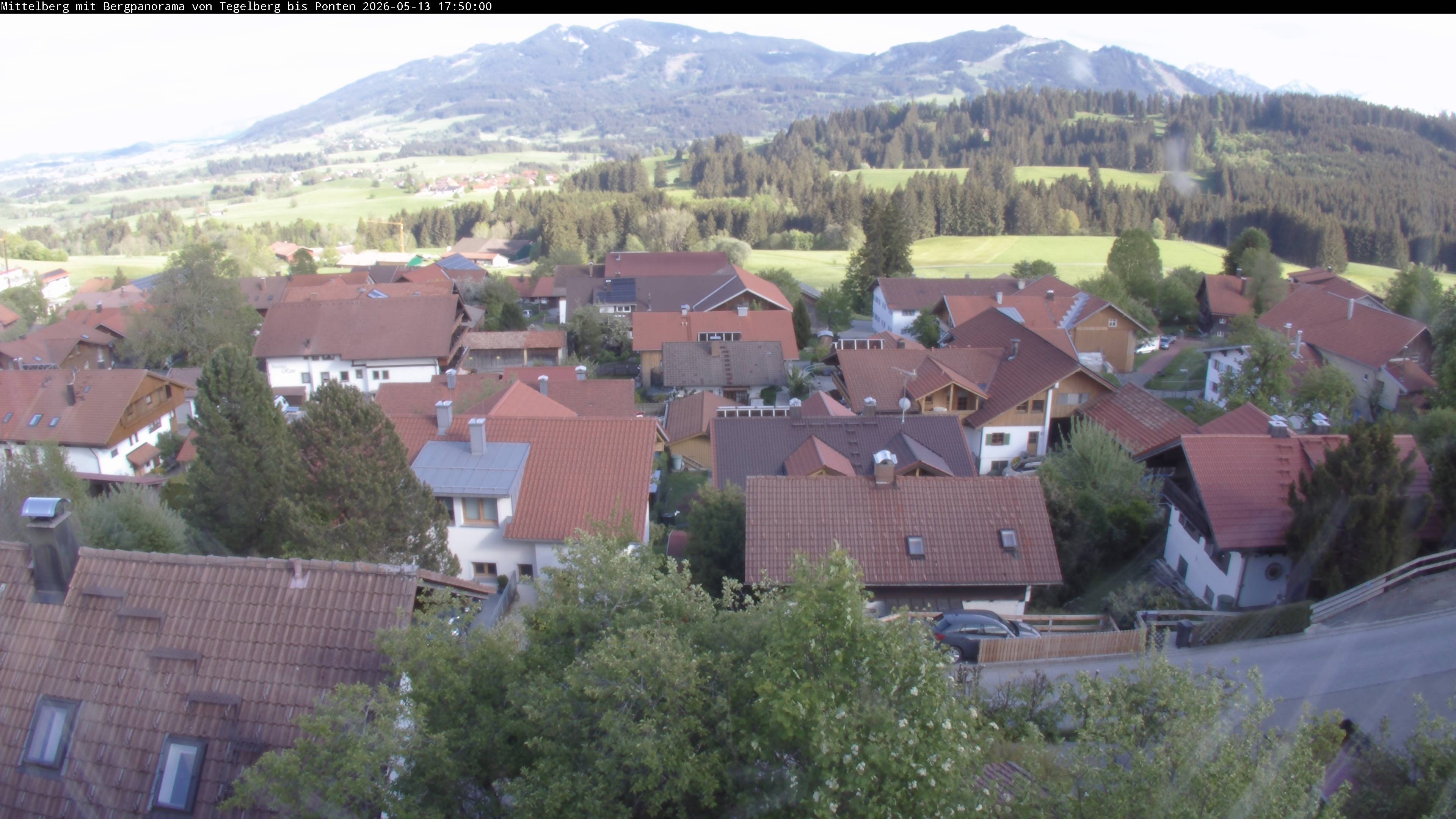 Archiv Foto Webcam Mittelberg: Blick Tegelberg