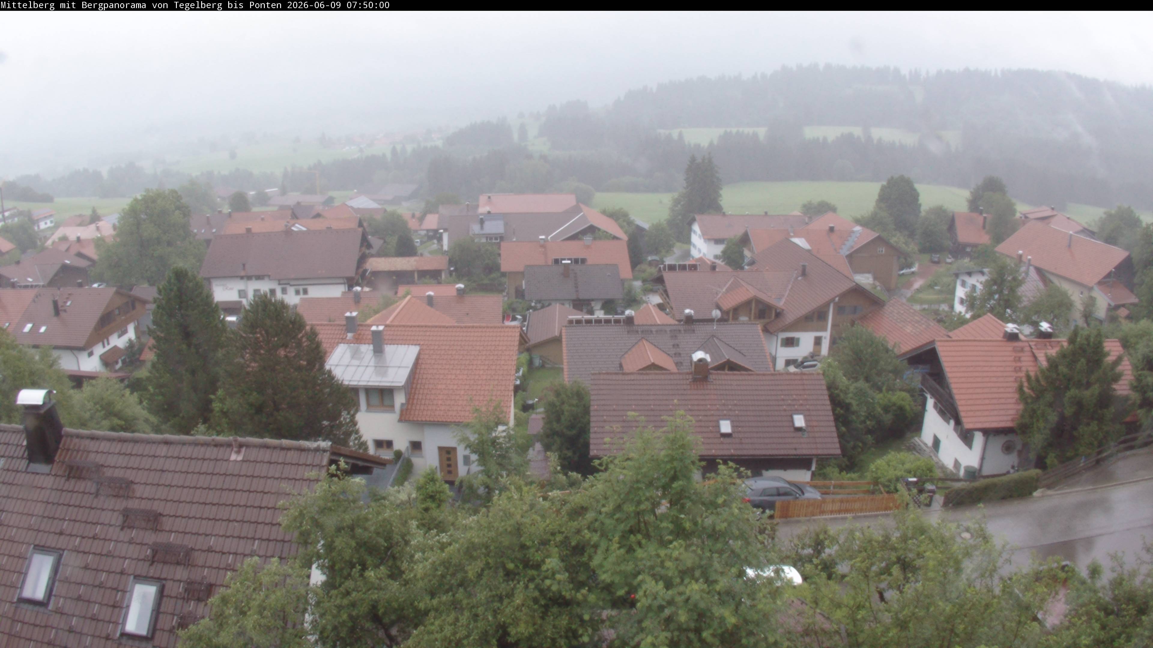 Archiv Foto Webcam Mittelberg: Blick Tegelberg