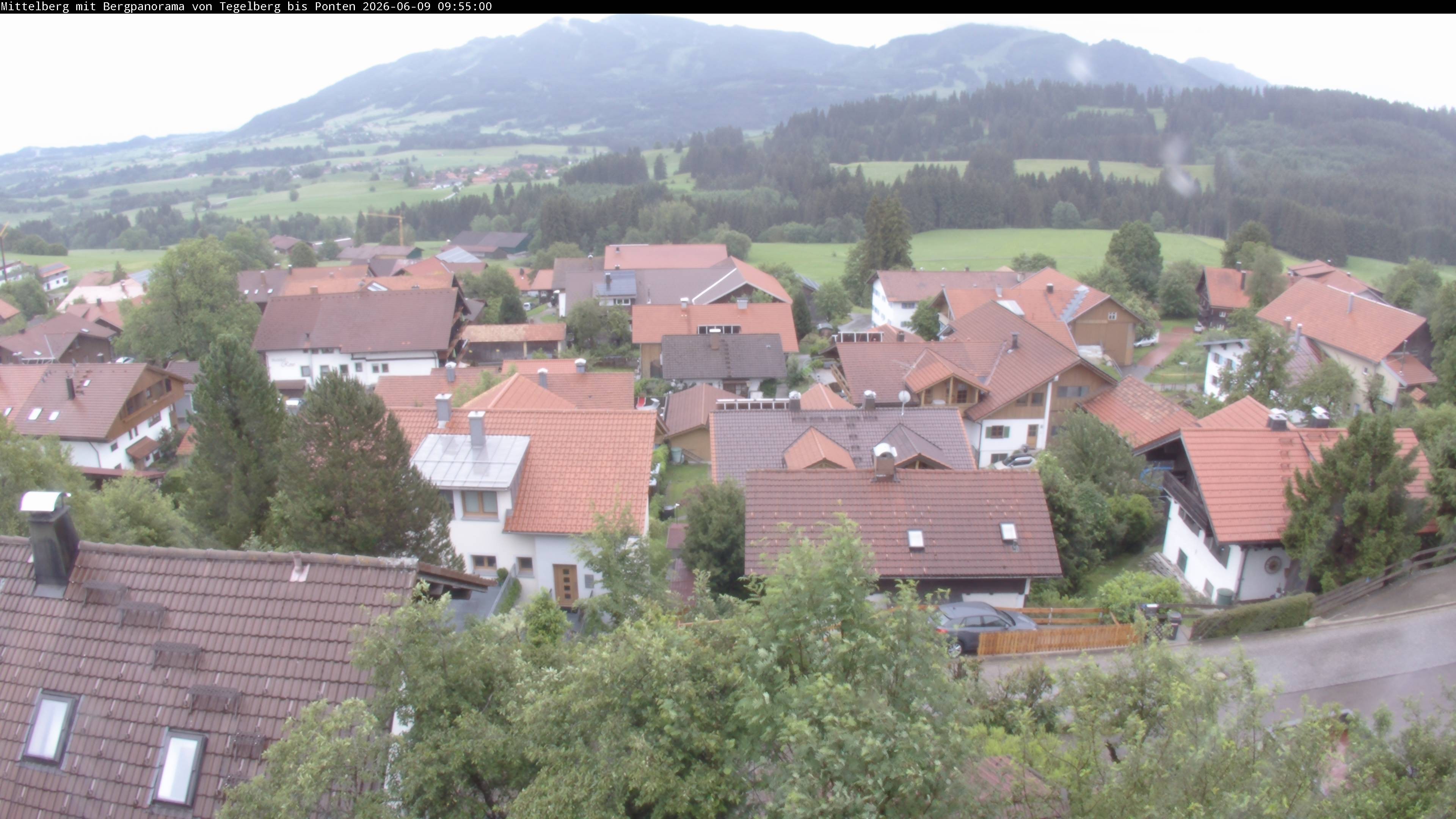 Archiv Foto Webcam Mittelberg: Blick Tegelberg