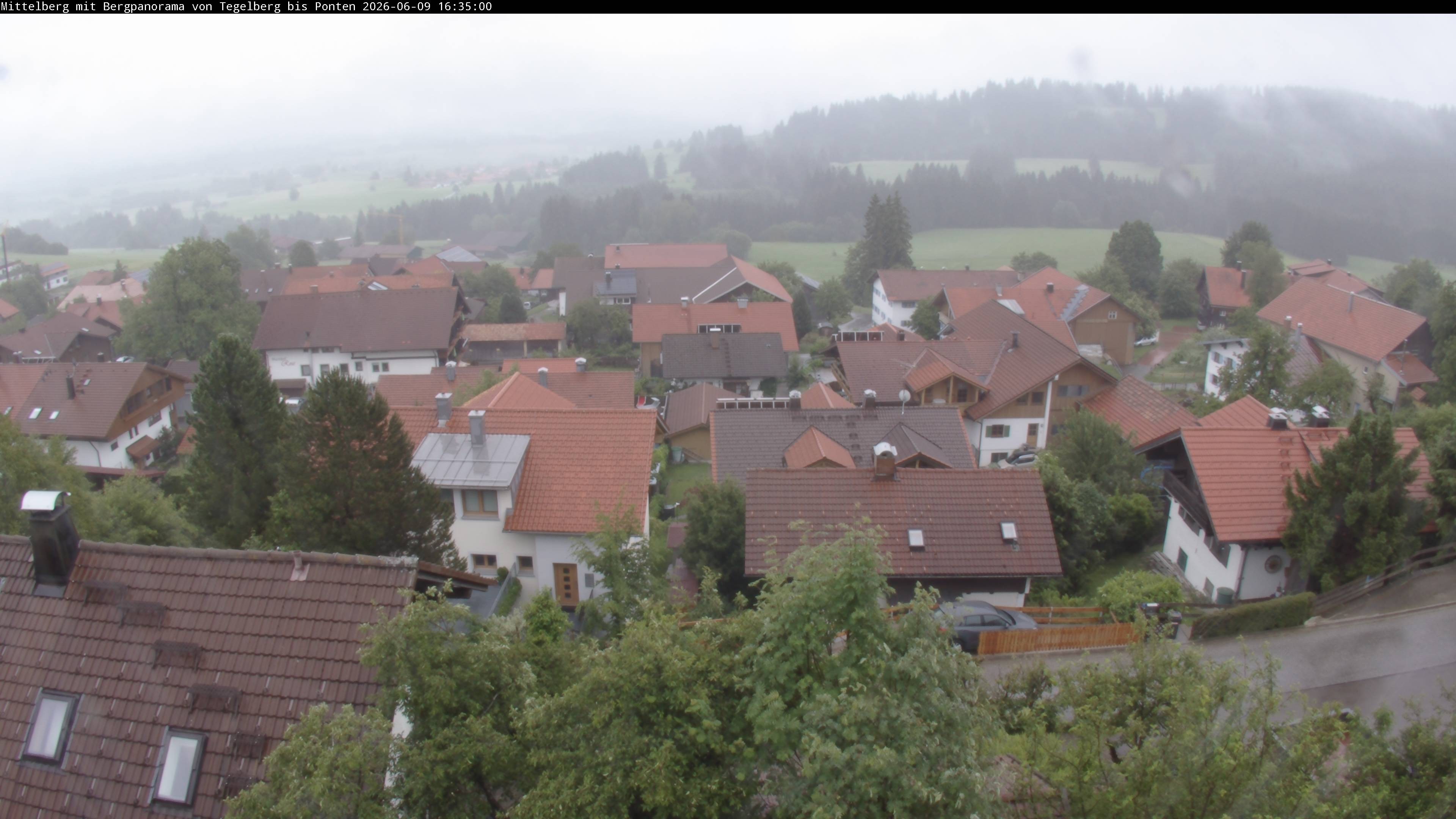 Archiv Foto Webcam Mittelberg: Blick Tegelberg