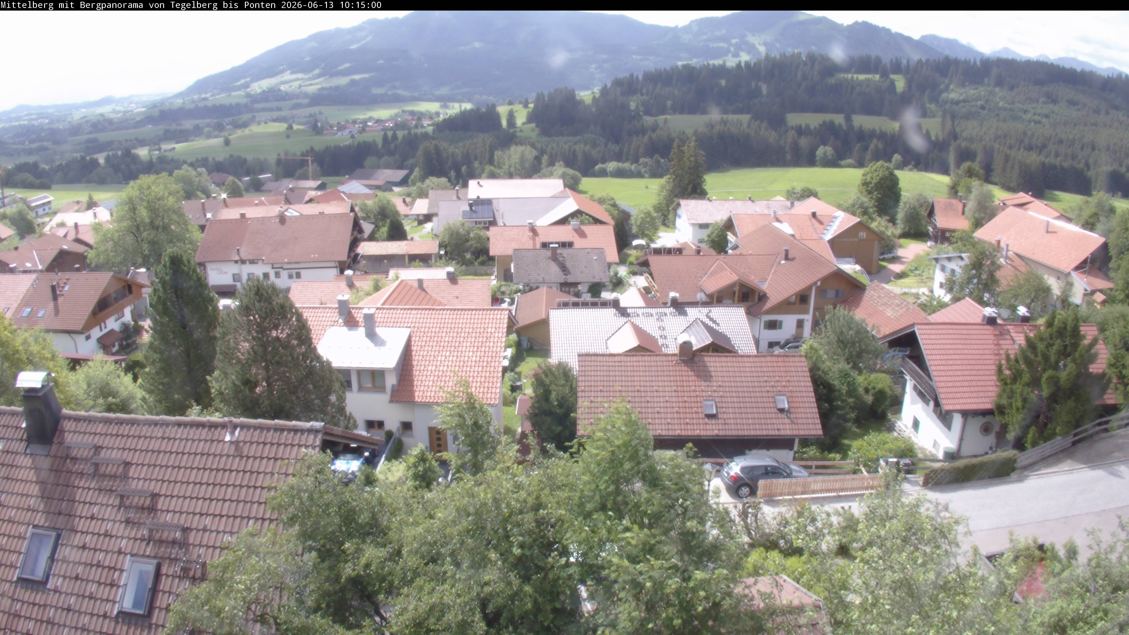 Archiv Foto Webcam Mittelberg: Blick Tegelberg