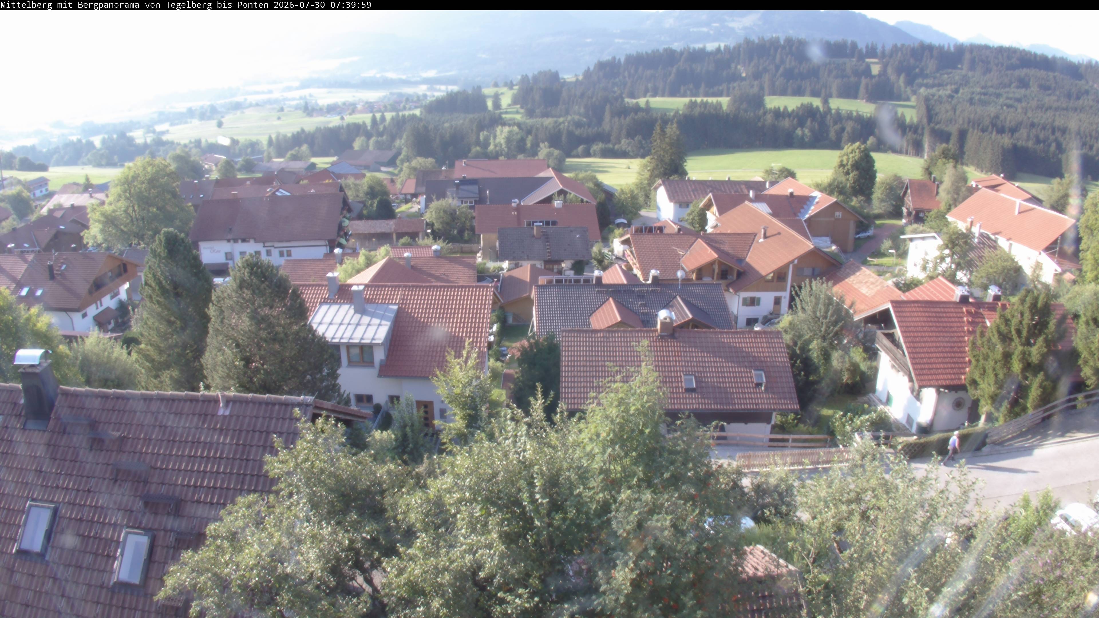 Archiv Foto Webcam Mittelberg: Blick Tegelberg