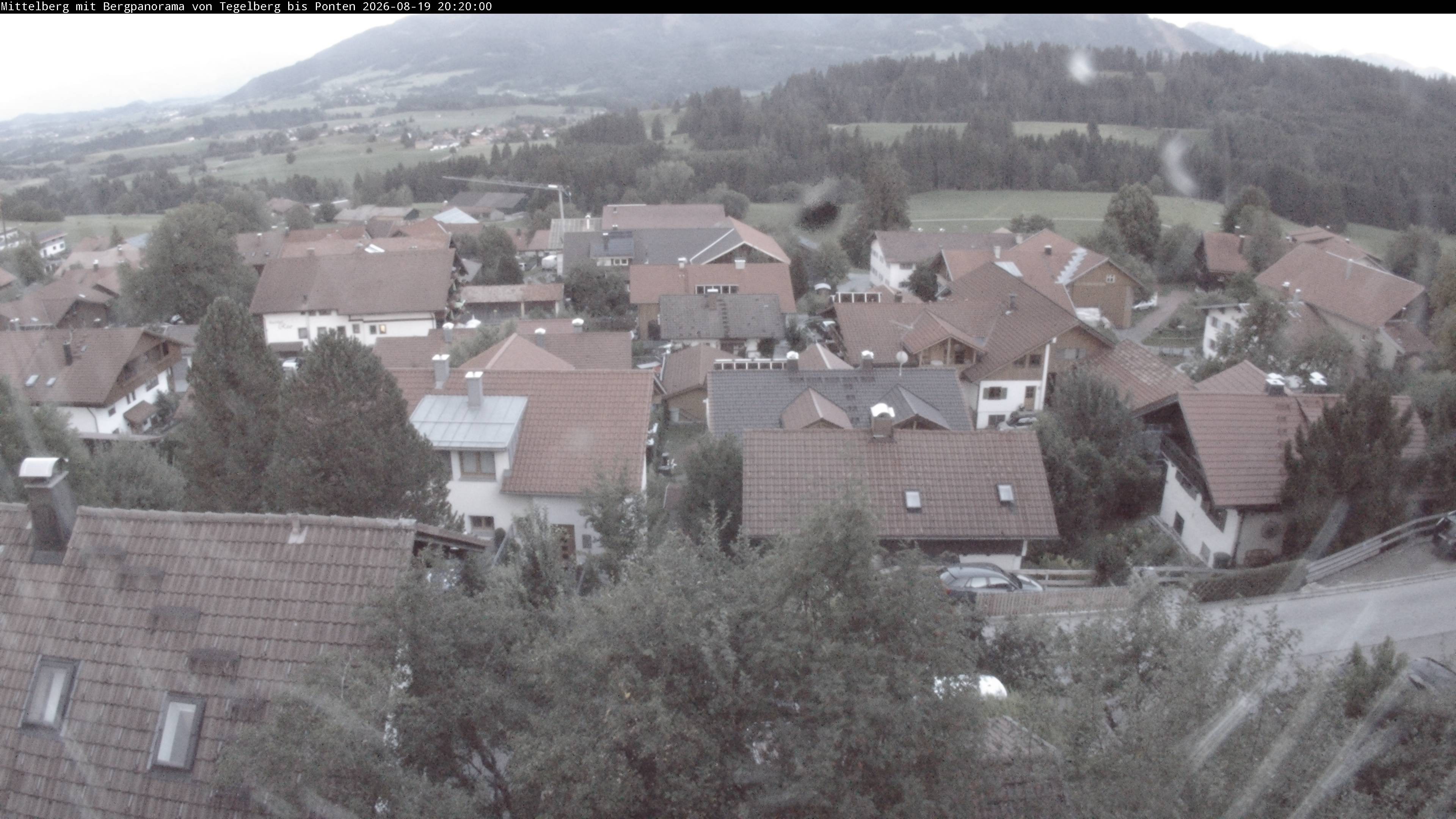 Archiv Foto Webcam Mittelberg: Blick Tegelberg