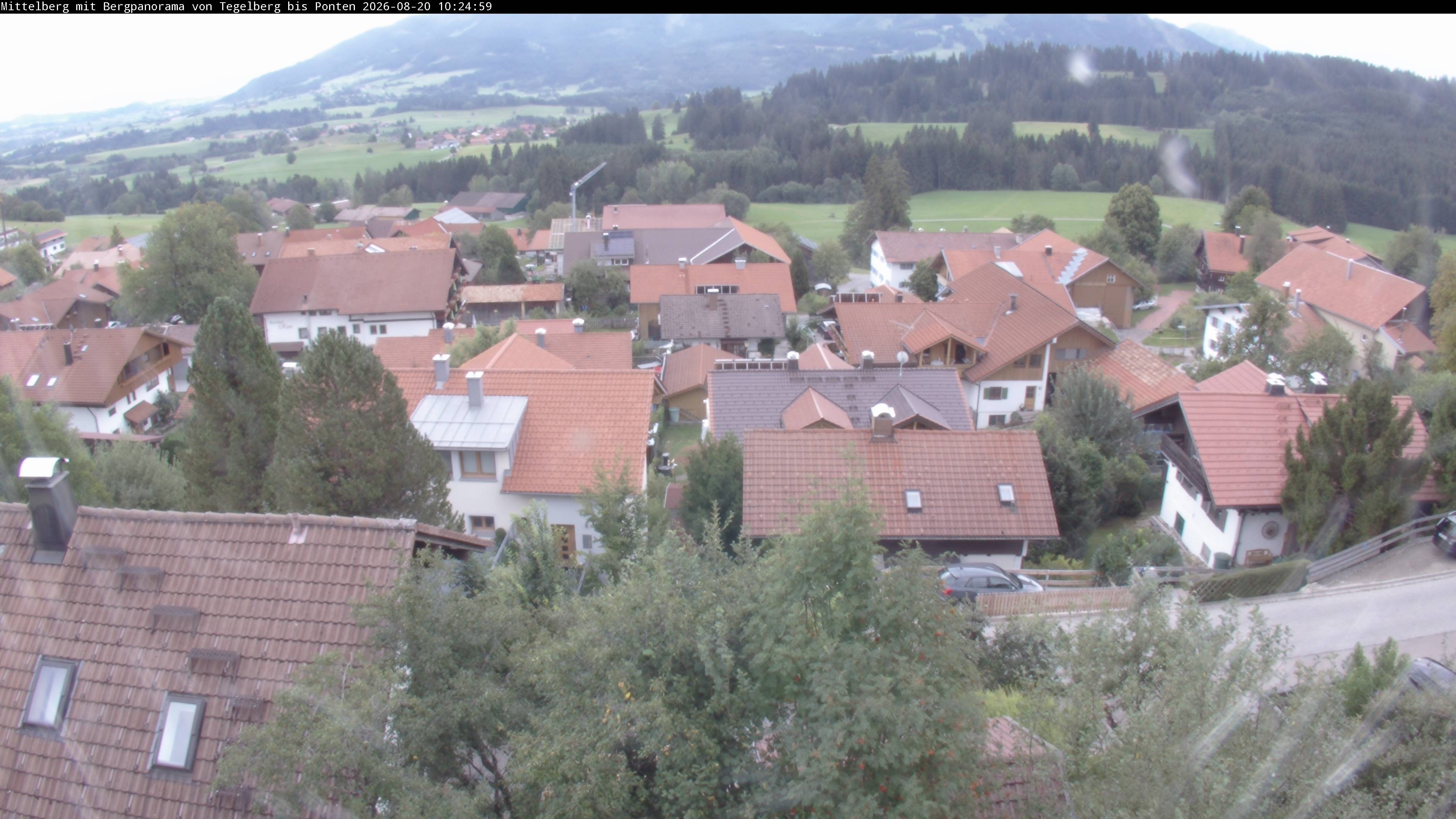 Archiv Foto Webcam Mittelberg: Blick Tegelberg