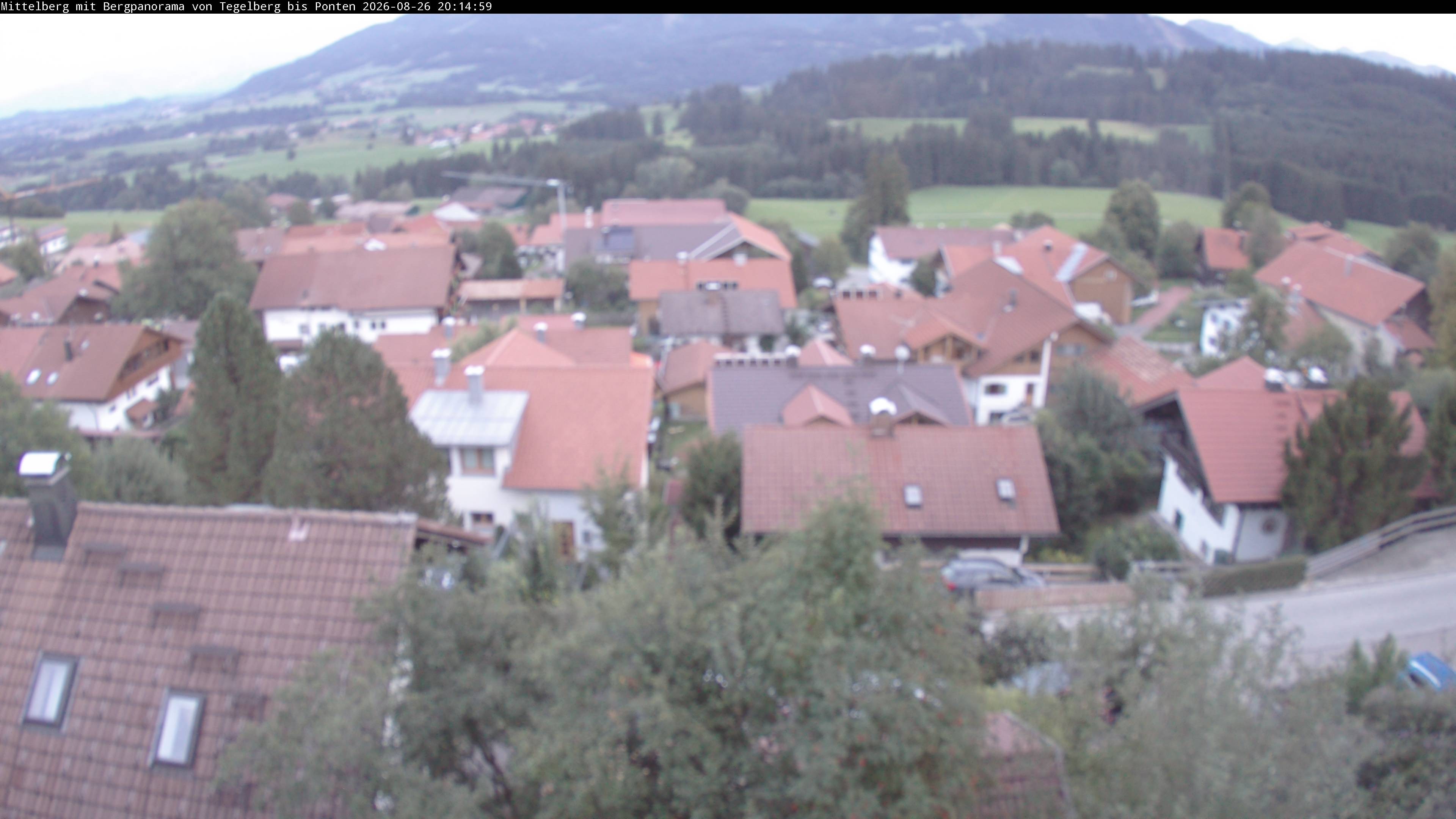 Archiv Foto Webcam Mittelberg: Blick Tegelberg