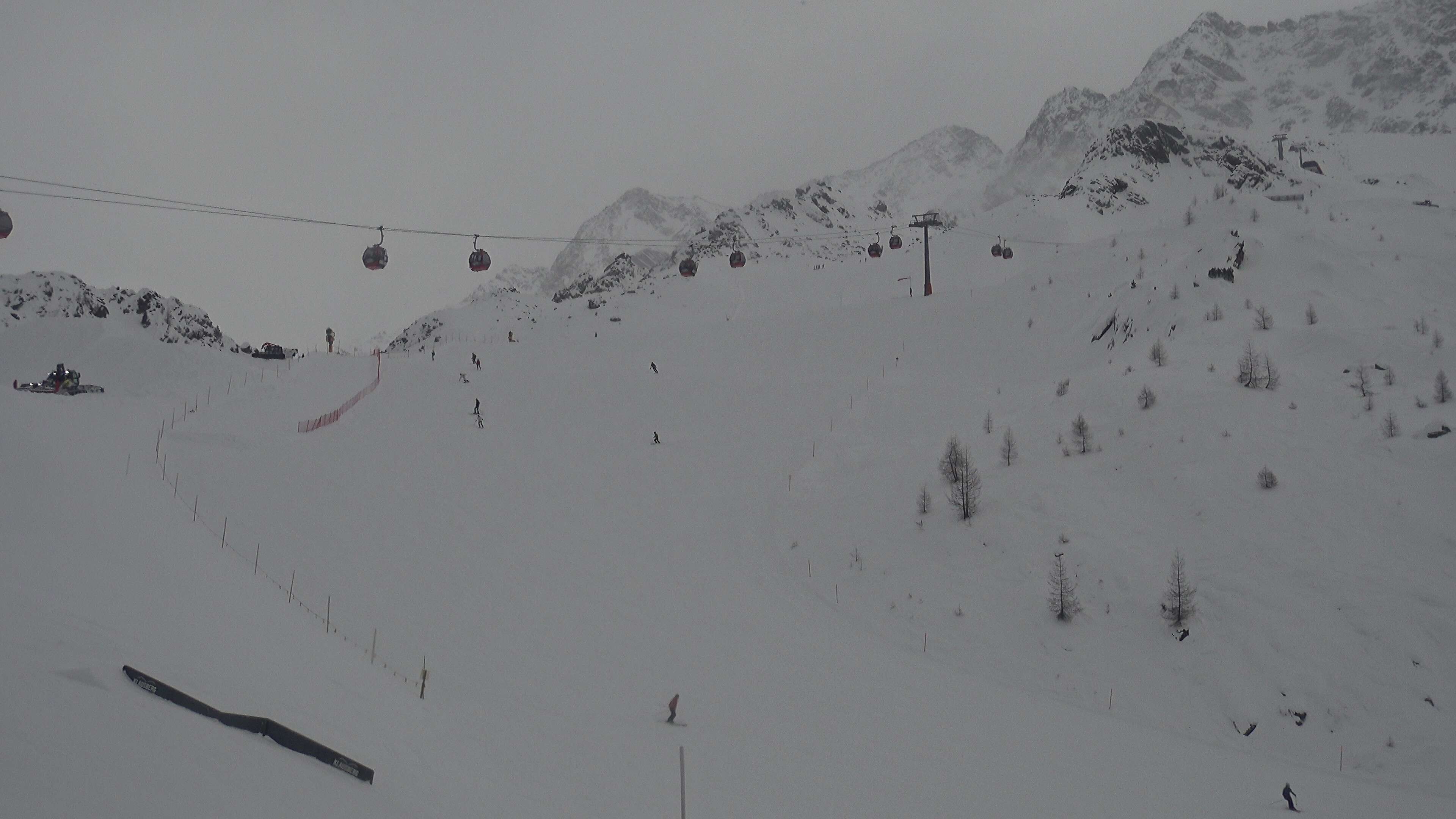 Archiv Foto Webcam Wanderarena Klausberg (1.950 m) - Blick auf Lifte Klaussee I und II