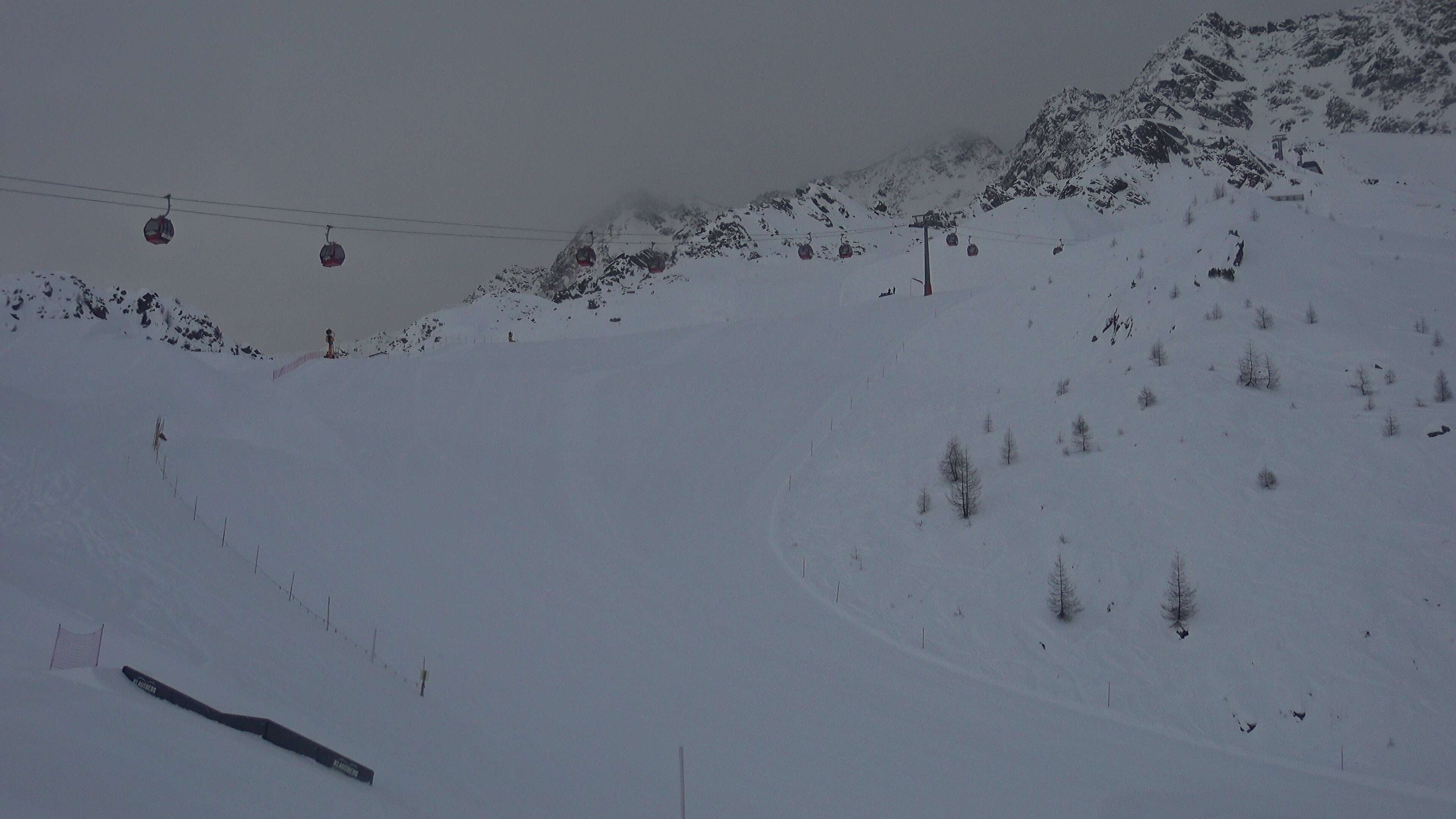 Archiv Foto Webcam Wanderarena Klausberg (1.950 m) - Blick auf Lifte Klaussee I und II