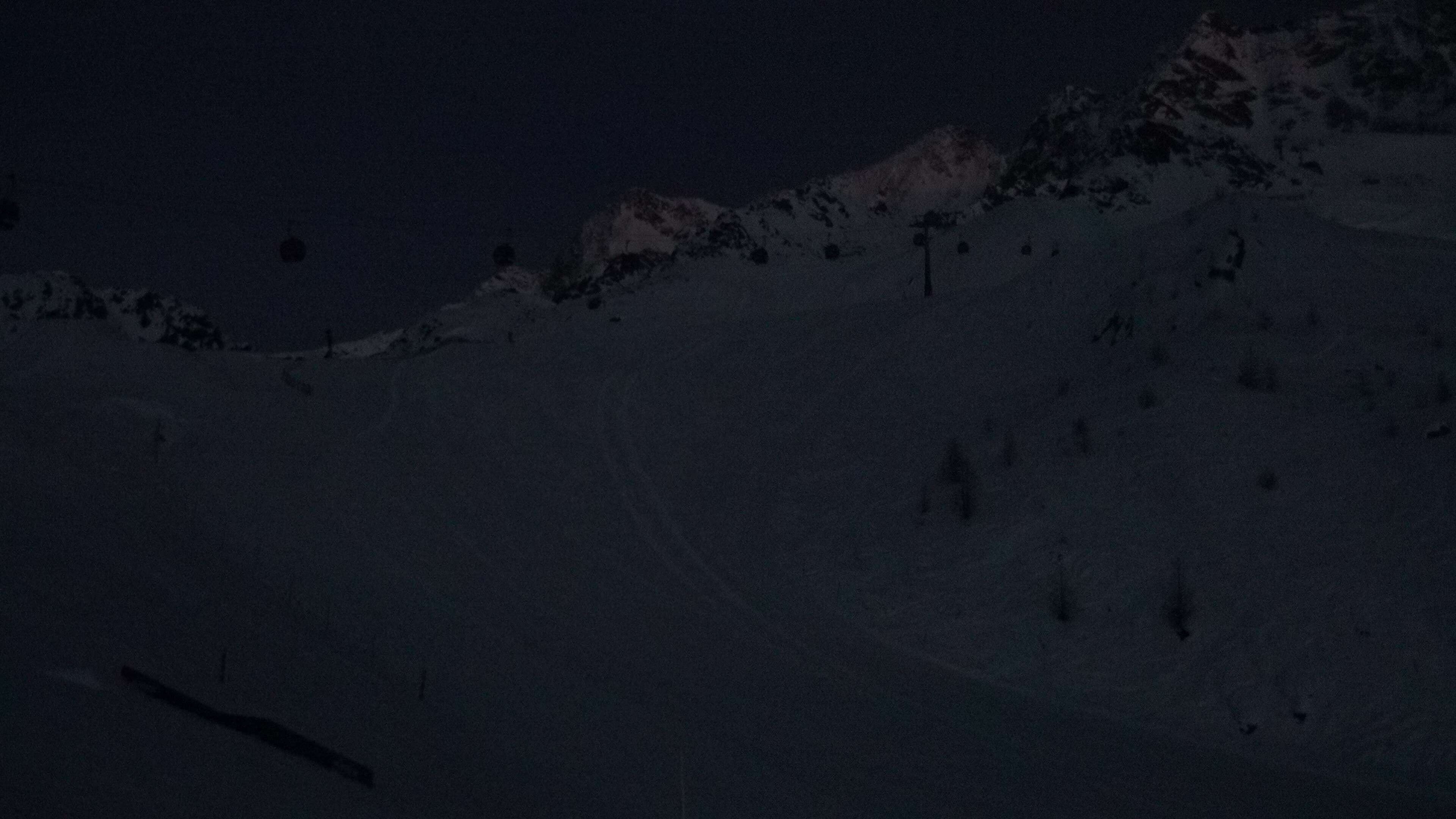 Archived image Webcam Hiking area Klausberg in South Tyrol (1.950 m) - View of lifts Klaussee I and II