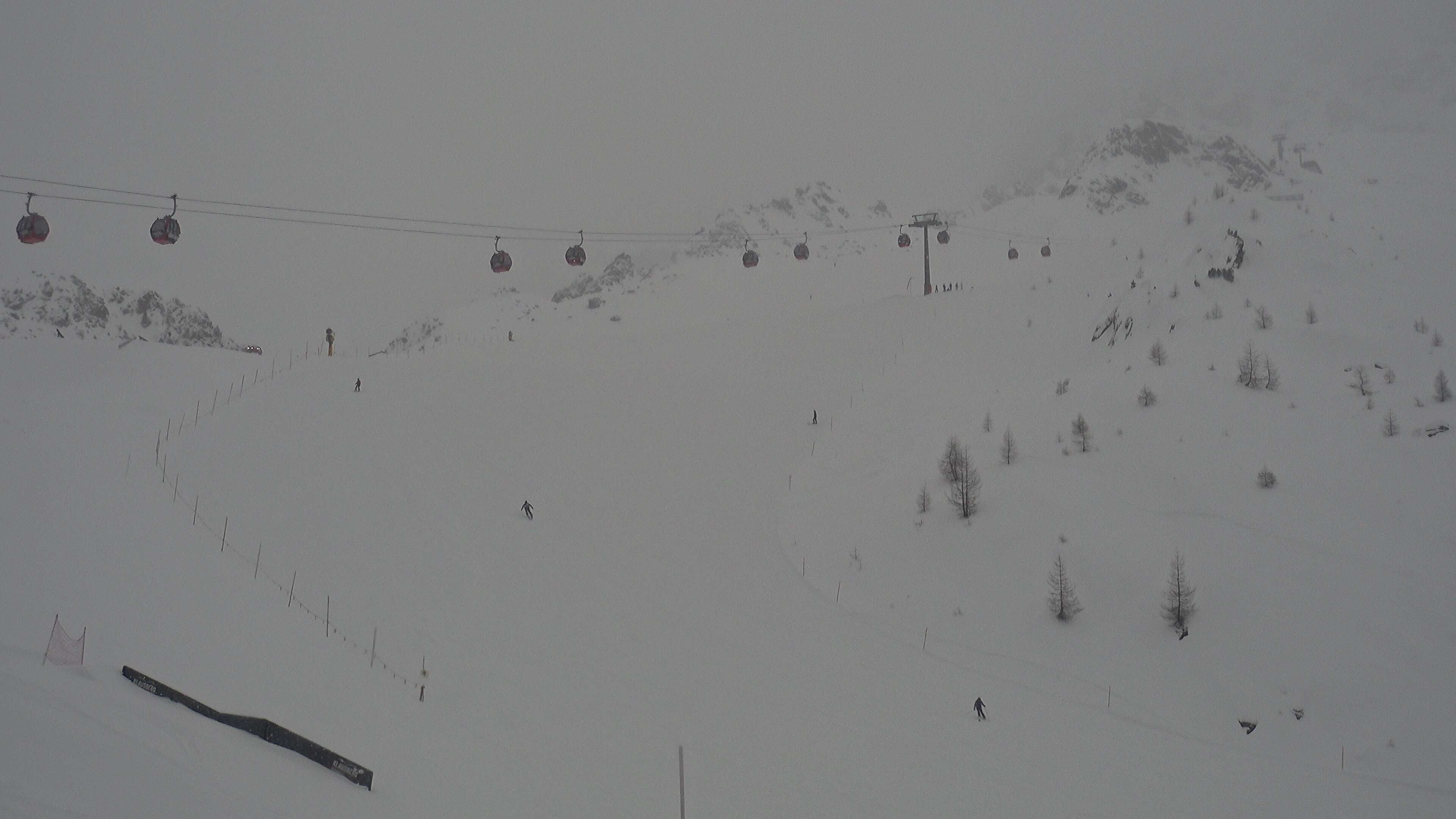 Archiv Foto Webcam Wanderarena Klausberg (1.950 m) - Blick auf Lifte Klaussee I und II