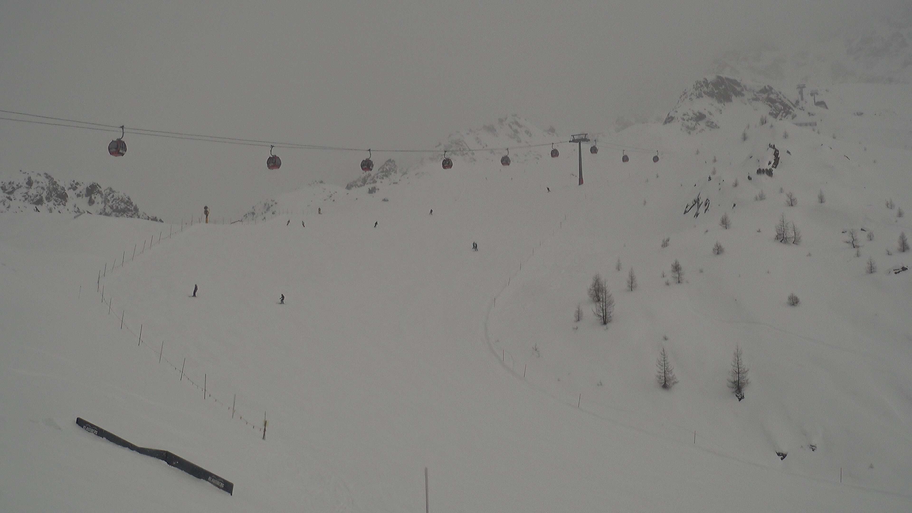 Archiv Foto Webcam Wanderarena Klausberg (1.950 m) - Blick auf Lifte Klaussee I und II