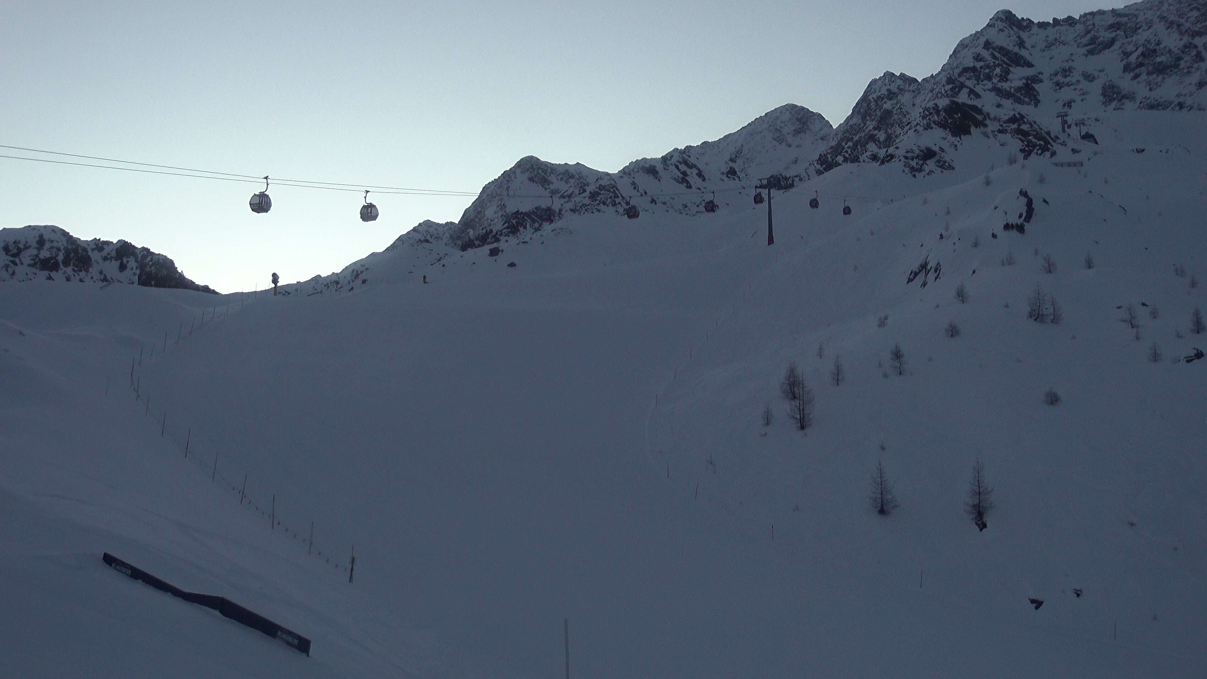 Archiv Foto Webcam Wanderarena Klausberg (1.950 m) - Blick auf Lifte Klaussee I und II