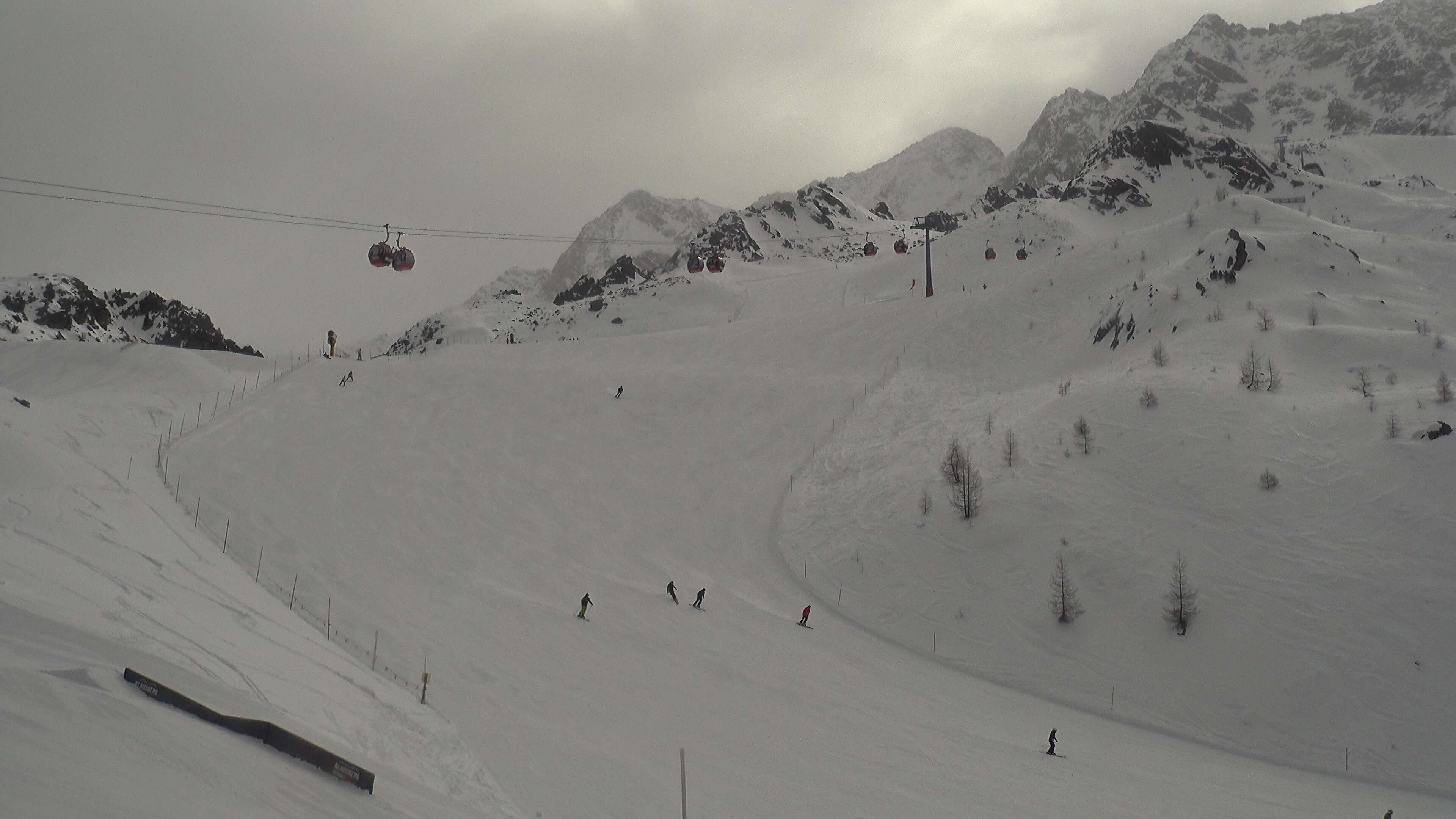 Archiv Foto Webcam Wanderarena Klausberg (1.950 m) - Blick auf Lifte Klaussee I und II