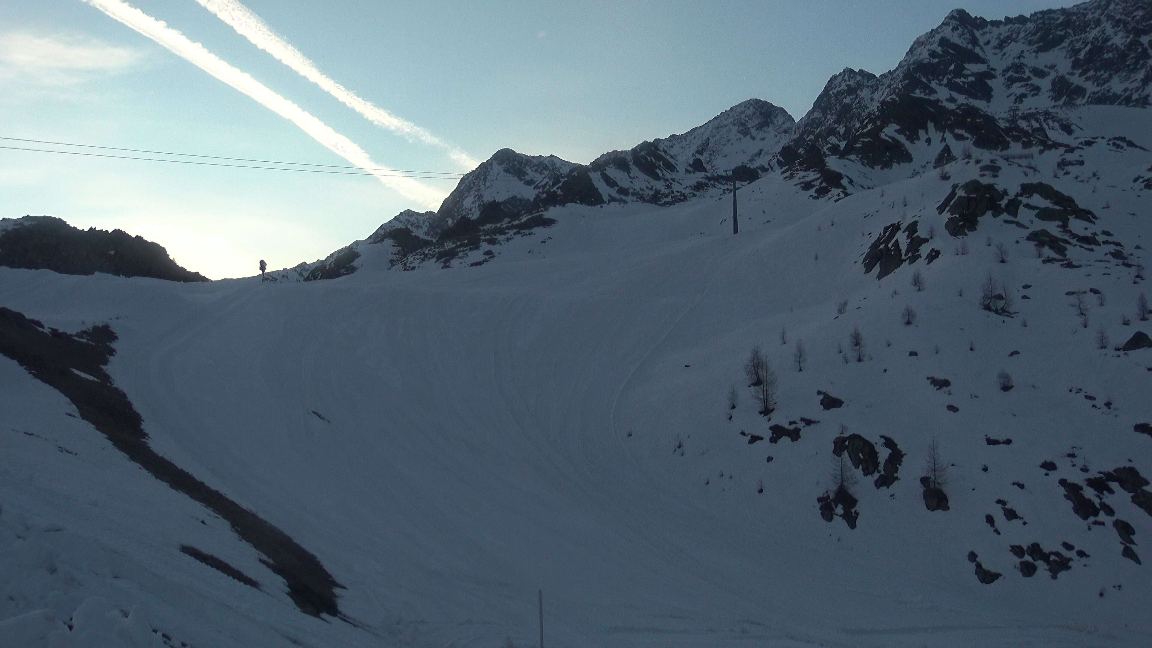 Archiv Foto Webcam Wanderarena Klausberg (1.950 m) - Blick auf Lifte Klaussee I und II