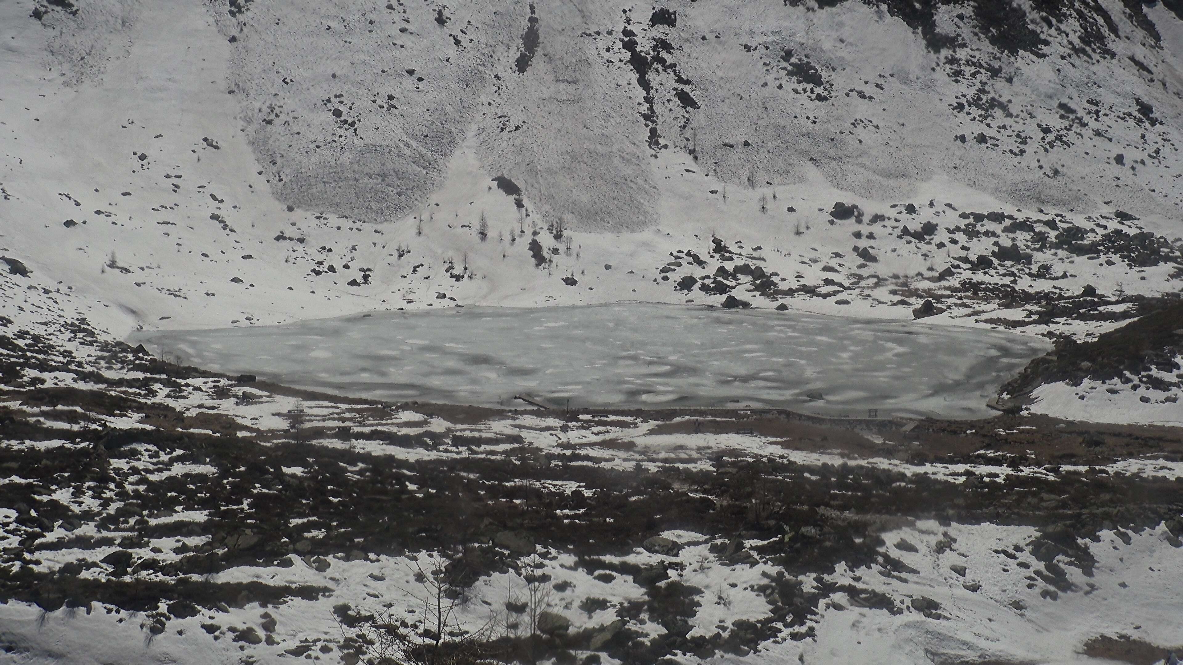 Archived image Webcam Hiking area Klausberg in South Tyrol (1.950 m) - View of lifts Klaussee I and II