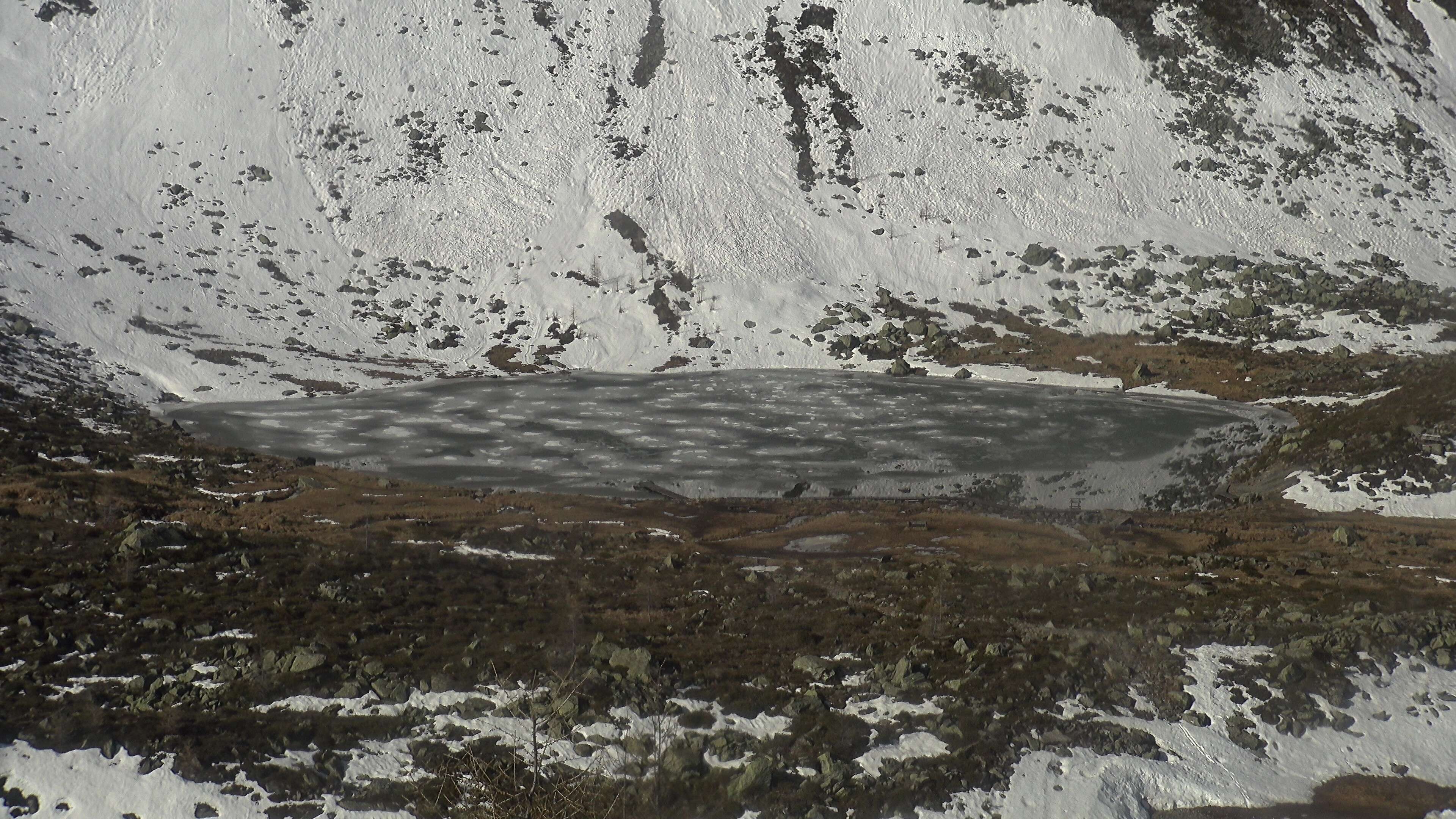 Archived image Webcam Hiking area Klausberg in South Tyrol (1.950 m) - View of lifts Klaussee I and II