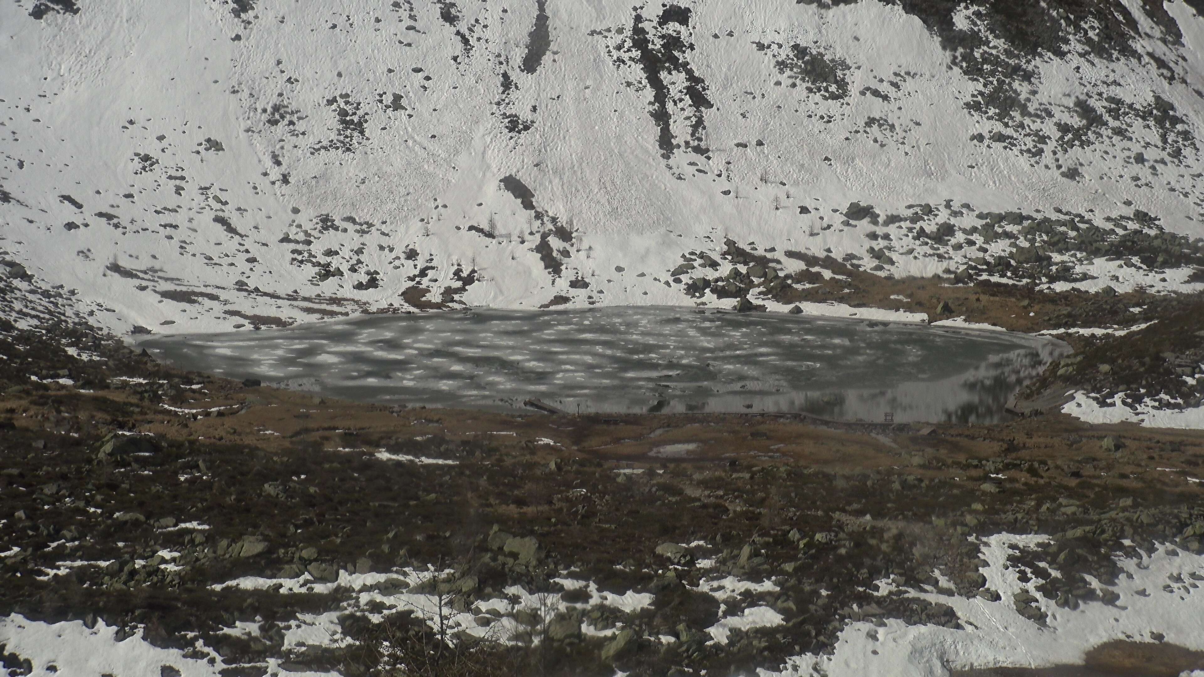 Archived image Webcam Hiking area Klausberg in South Tyrol (1.950 m) - View of lifts Klaussee I and II