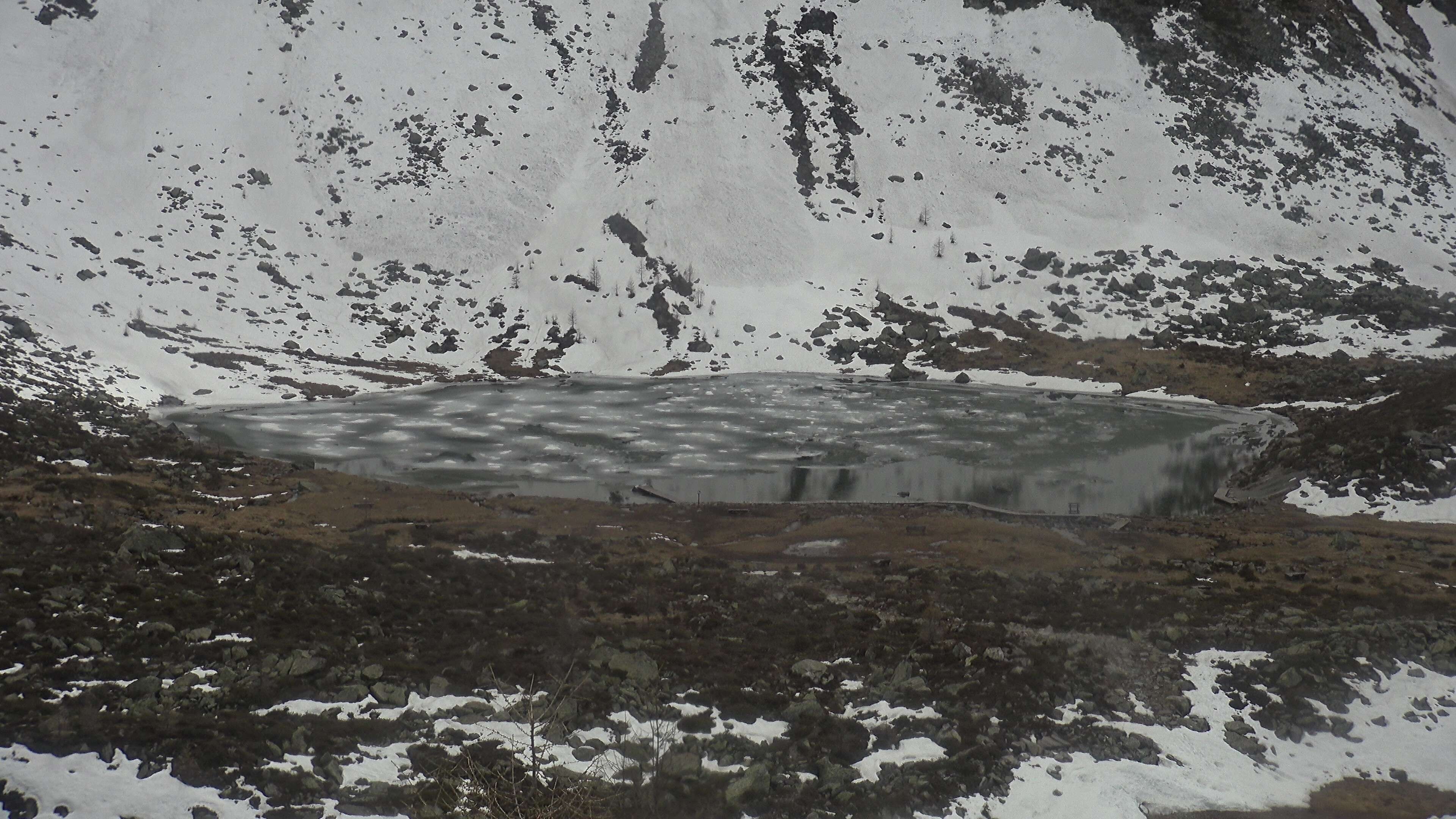 Archived image Webcam Hiking area Klausberg in South Tyrol (1.950 m) - View of lifts Klaussee I and II