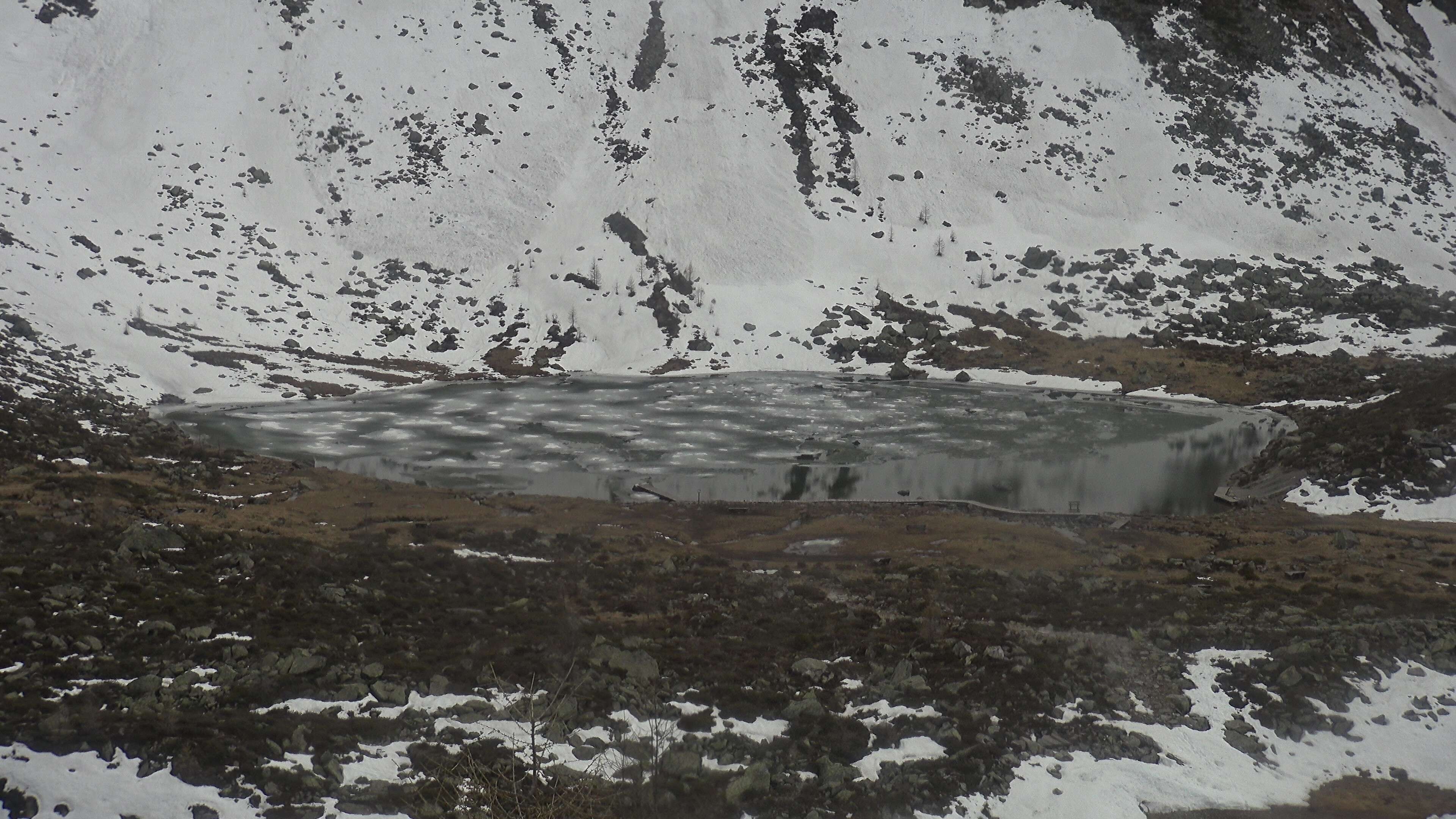 Archived image Webcam Hiking area Klausberg in South Tyrol (1.950 m) - View of lifts Klaussee I and II