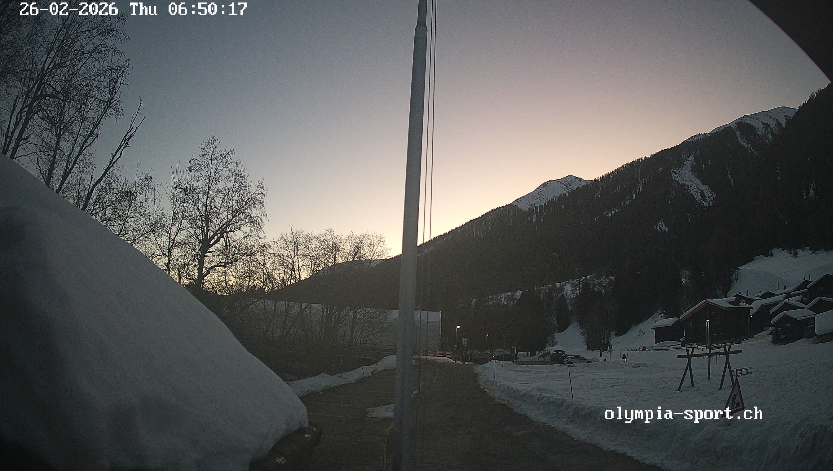 Archived image Webcam Bodmen Blitzingen: Olympia Sports