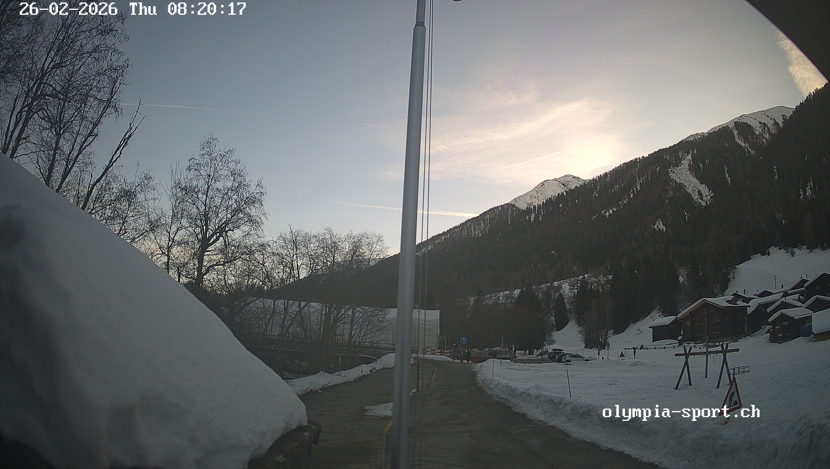 Archived image Webcam Bodmen Blitzingen: Olympia Sports
