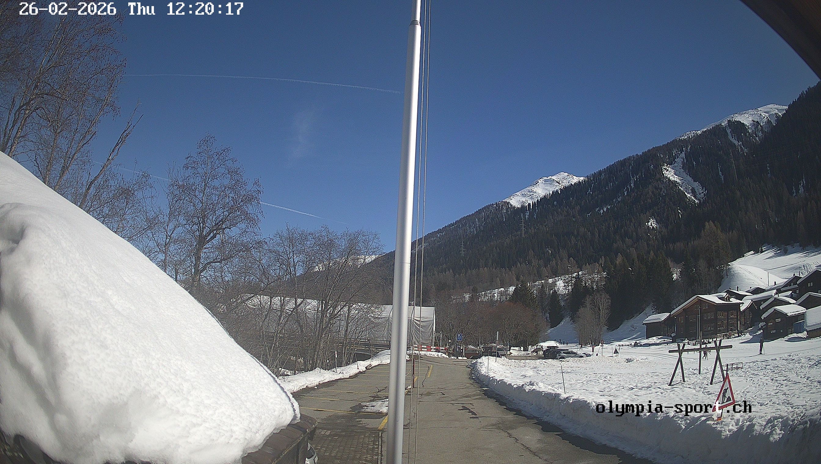 Archived image Webcam Bodmen Blitzingen: Olympia Sports
