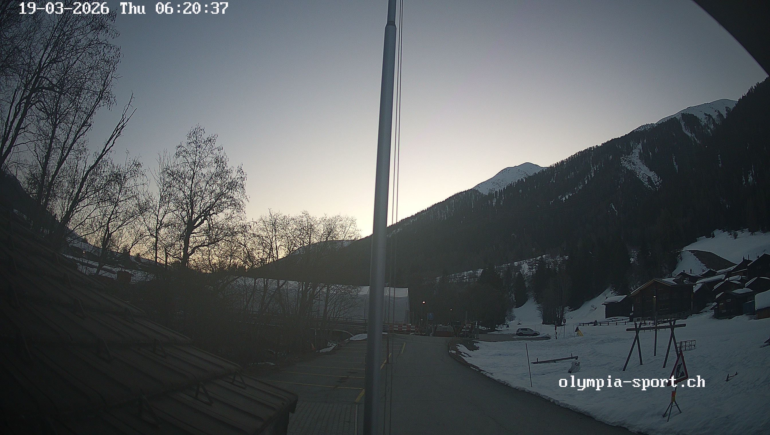 Archived image Webcam Bodmen Blitzingen: Olympia Sports