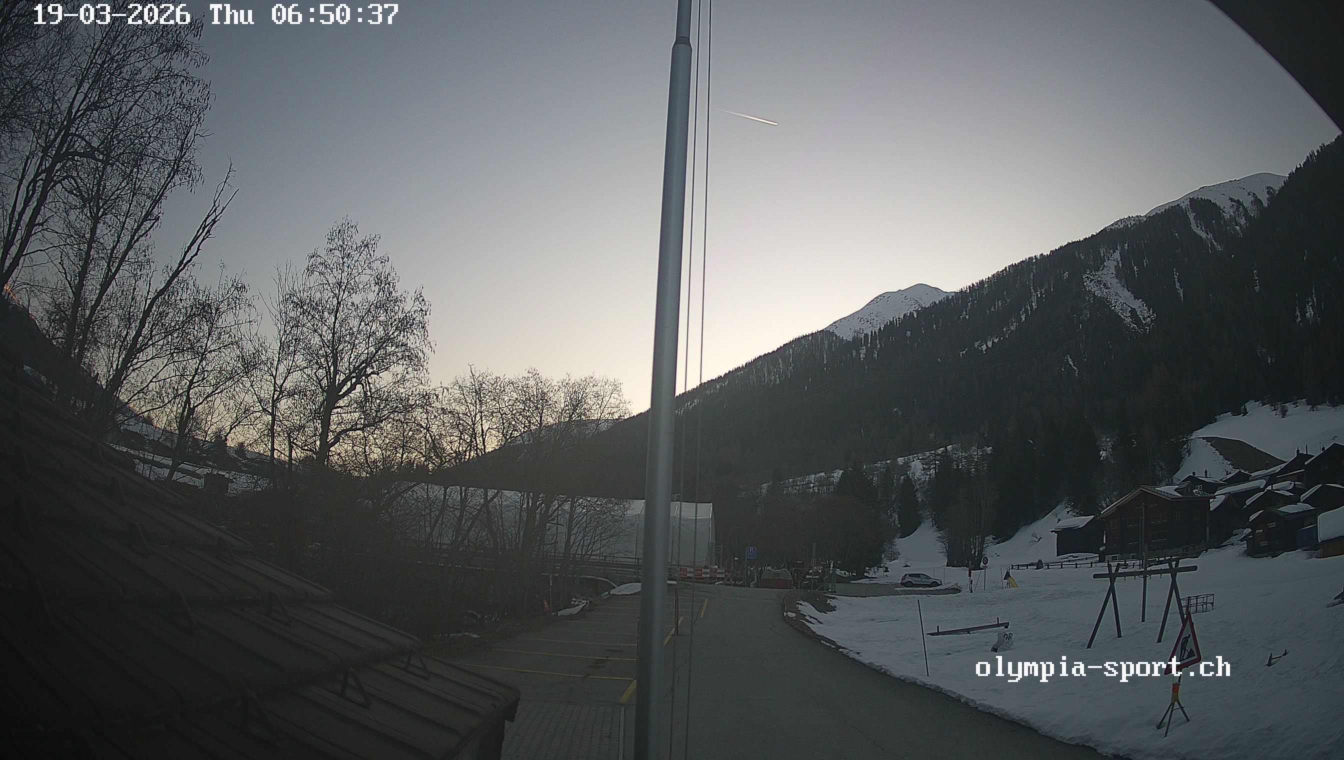 Archived image Webcam Bodmen Blitzingen: Olympia Sports
