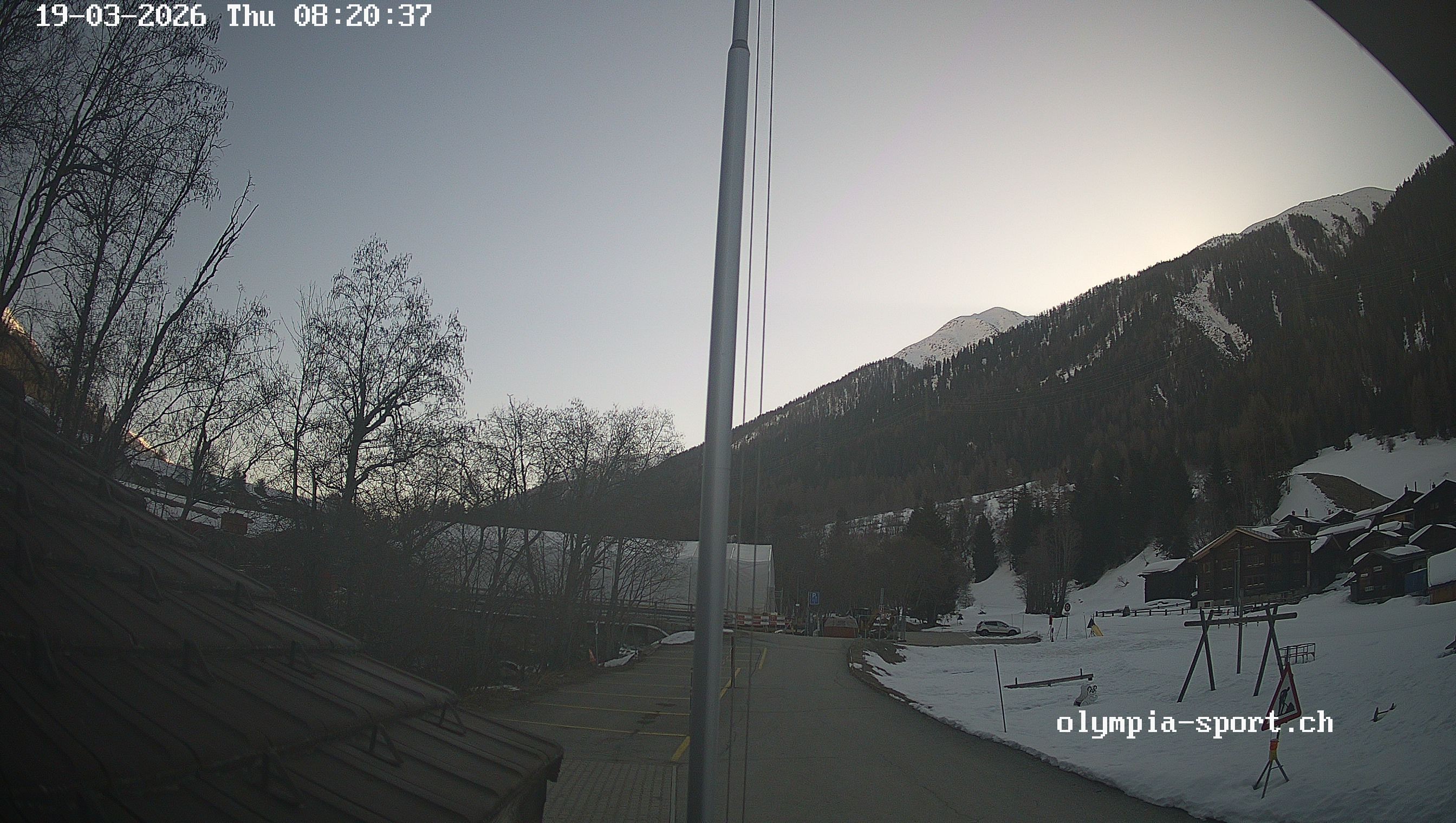 Archived image Webcam Bodmen Blitzingen: Olympia Sports