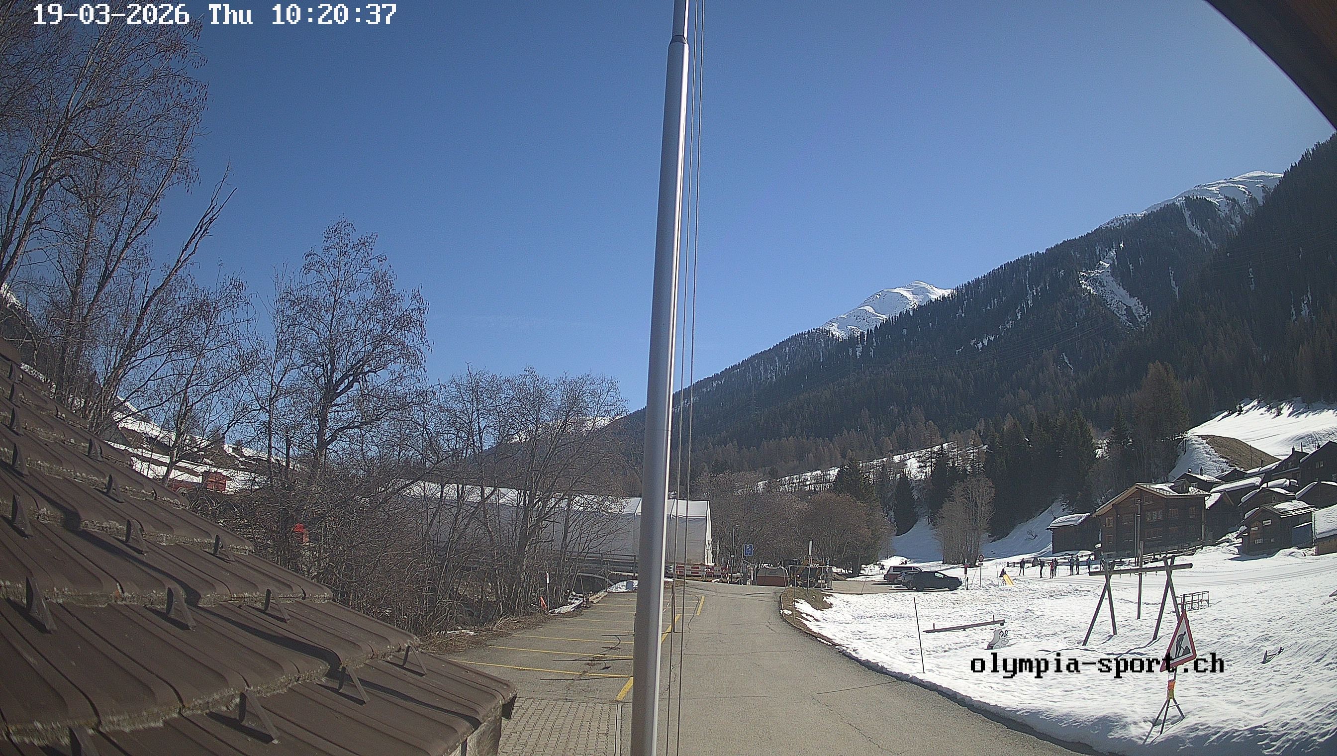 Archived image Webcam Bodmen Blitzingen: Olympia Sports