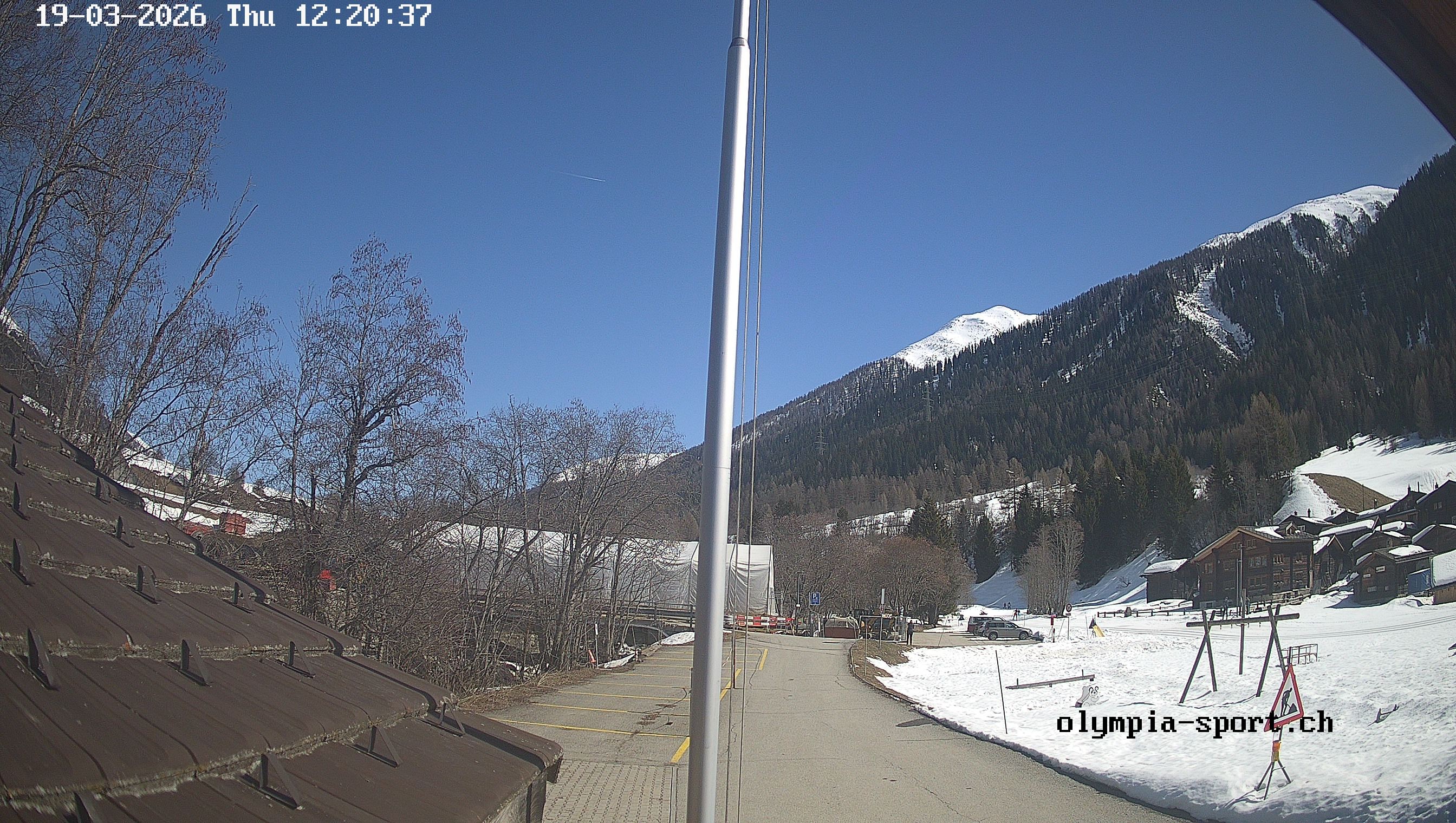 Archived image Webcam Bodmen Blitzingen: Olympia Sports