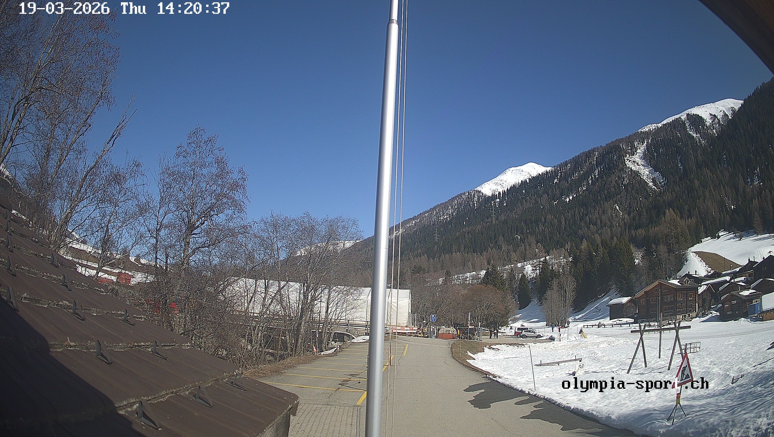 Archived image Webcam Bodmen Blitzingen: Olympia Sports