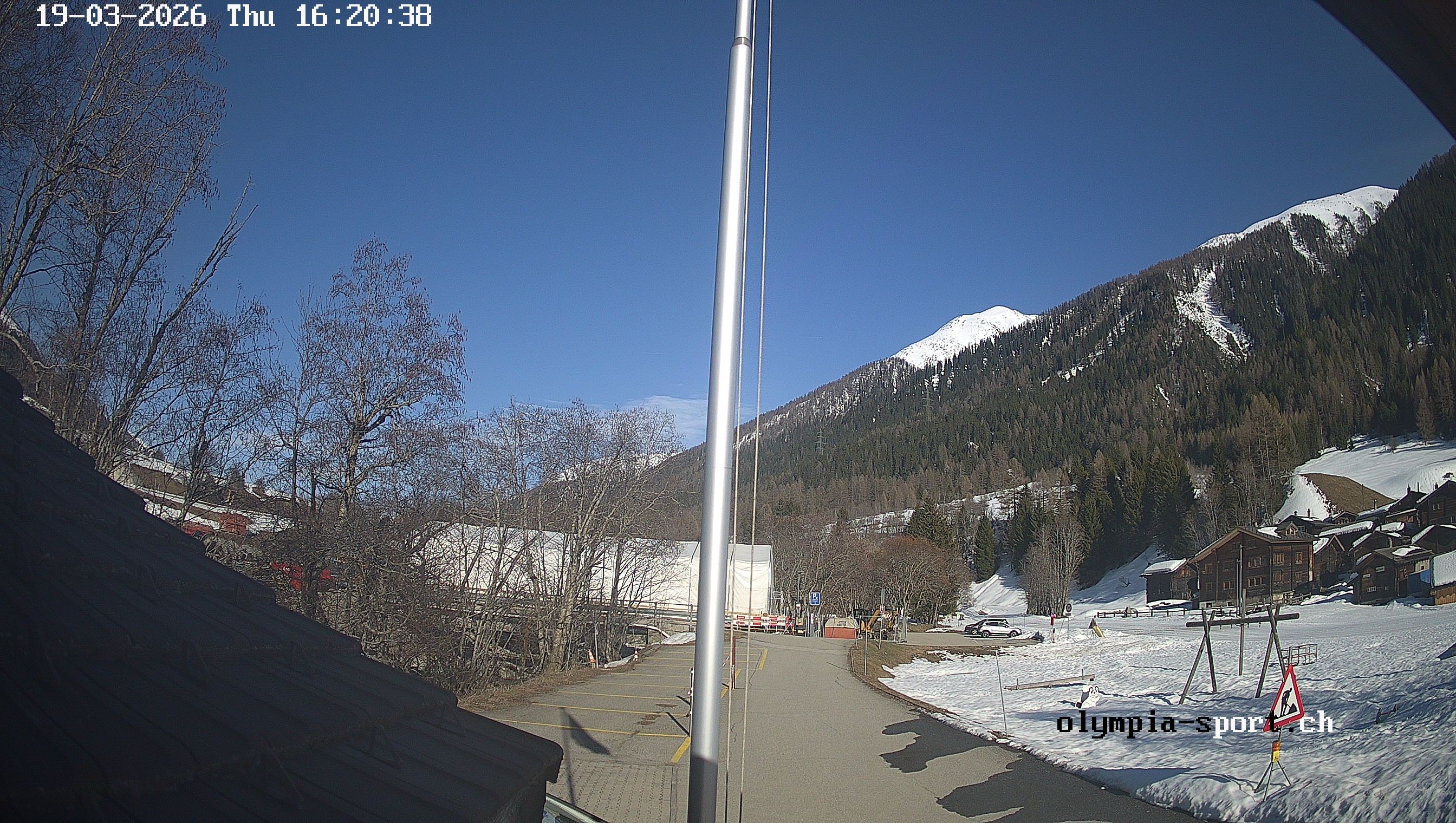 Archived image Webcam Bodmen Blitzingen: Olympia Sports