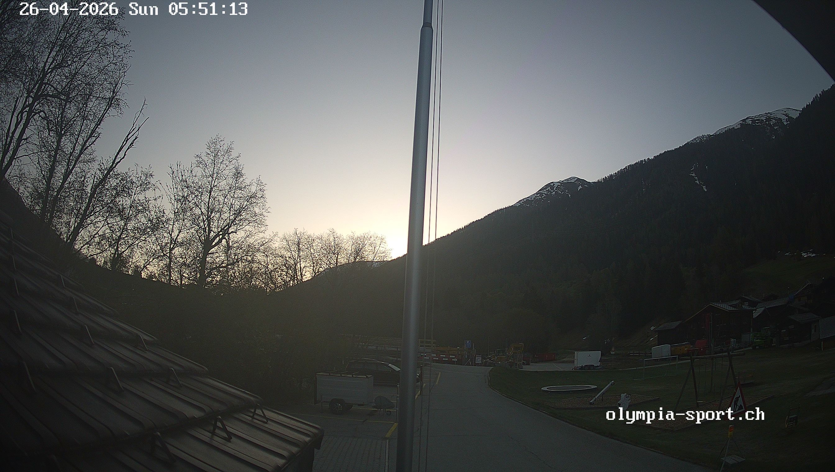 Archived image Webcam Bodmen Blitzingen: Olympia Sports