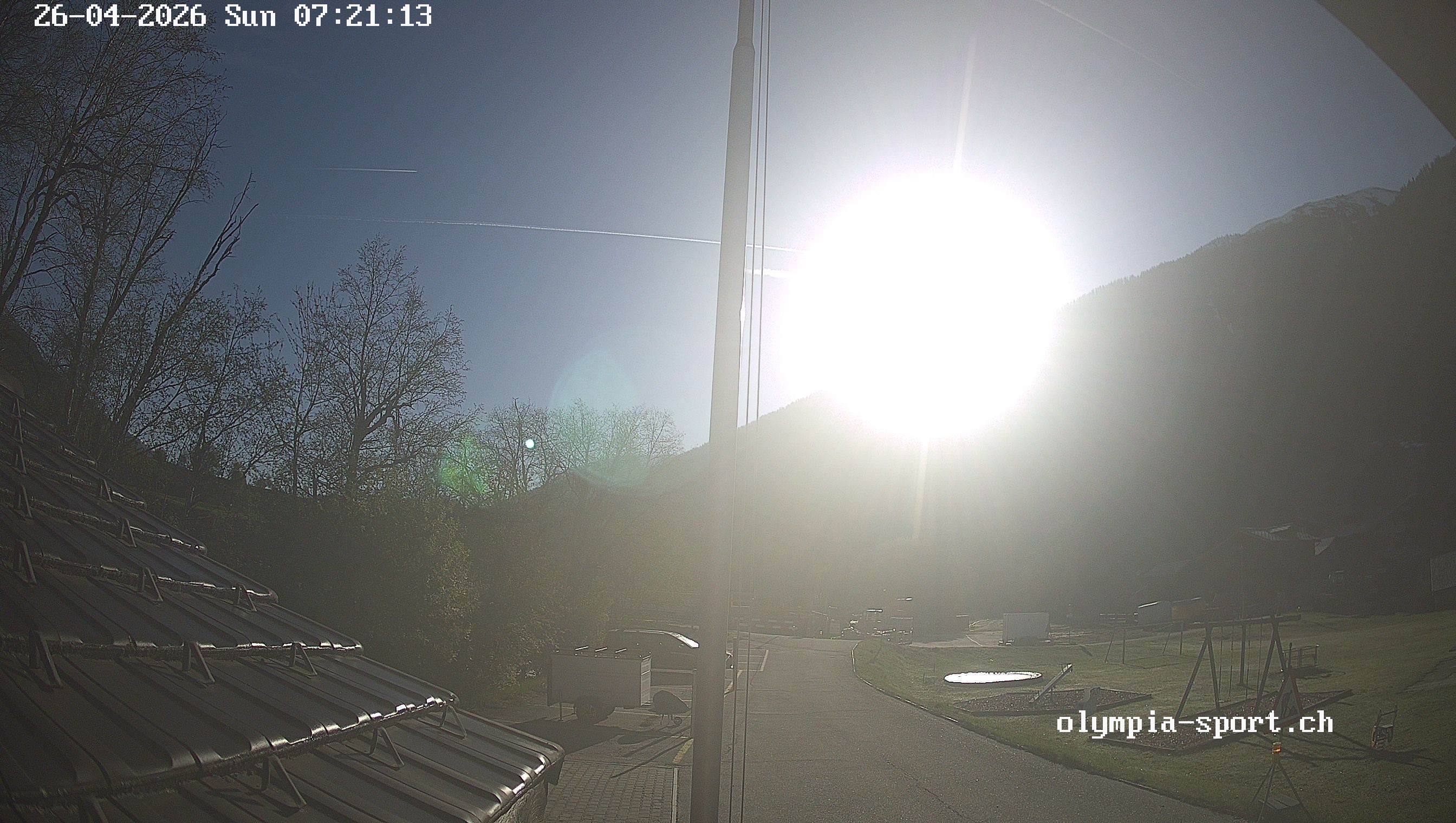 Archived image Webcam Bodmen Blitzingen: Olympia Sports