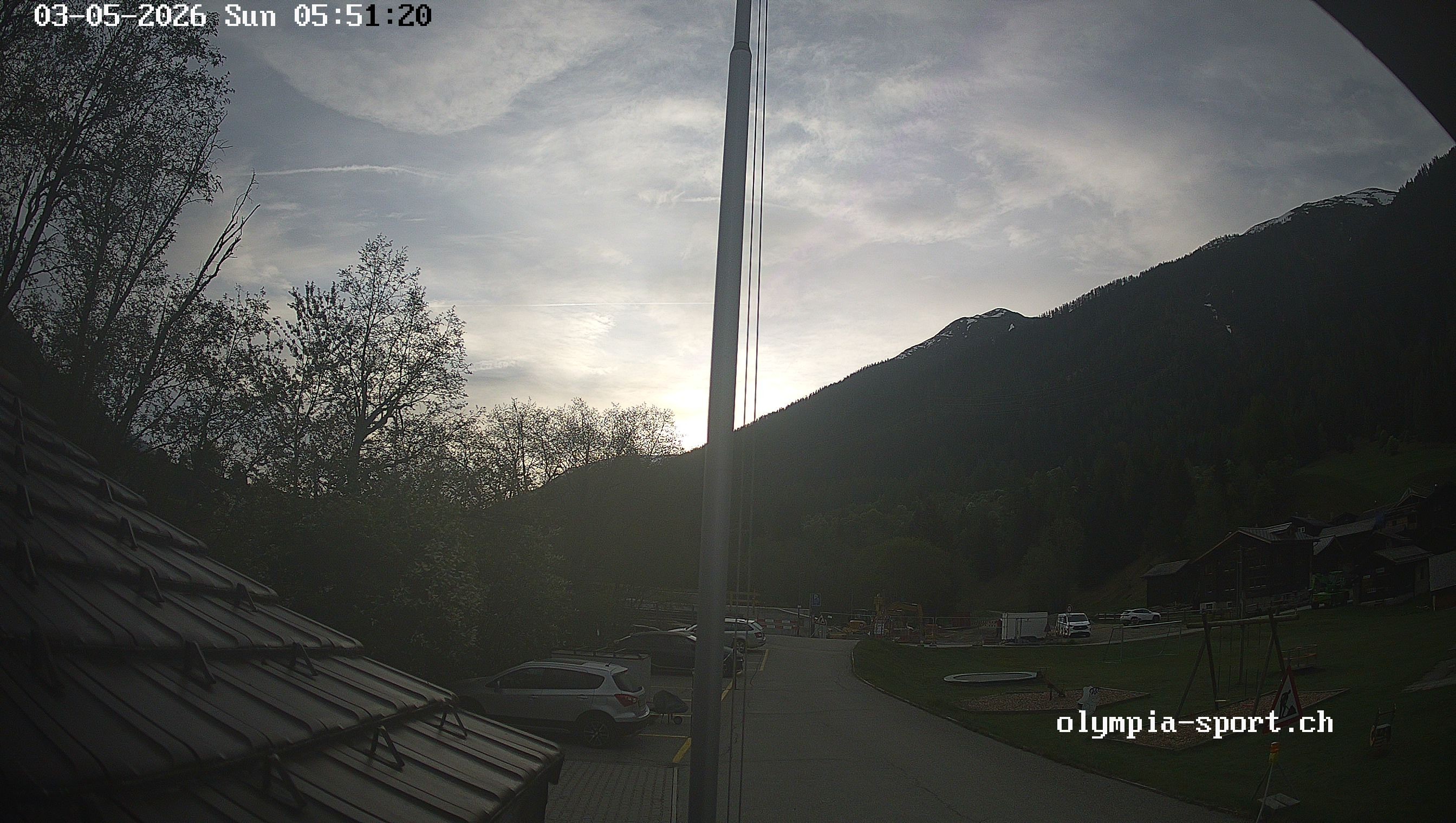 Archived image Webcam Bodmen Blitzingen: Olympia Sports
