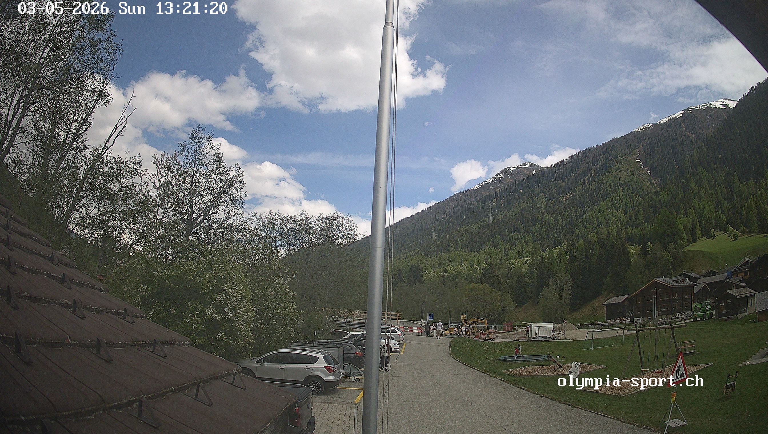 Archived image Webcam Bodmen Blitzingen: Olympia Sports
