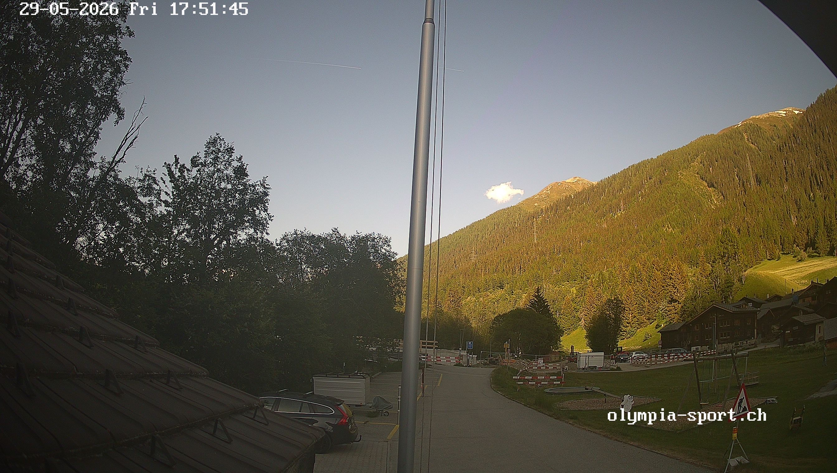 Archived image Webcam Bodmen Blitzingen: Olympia Sports
