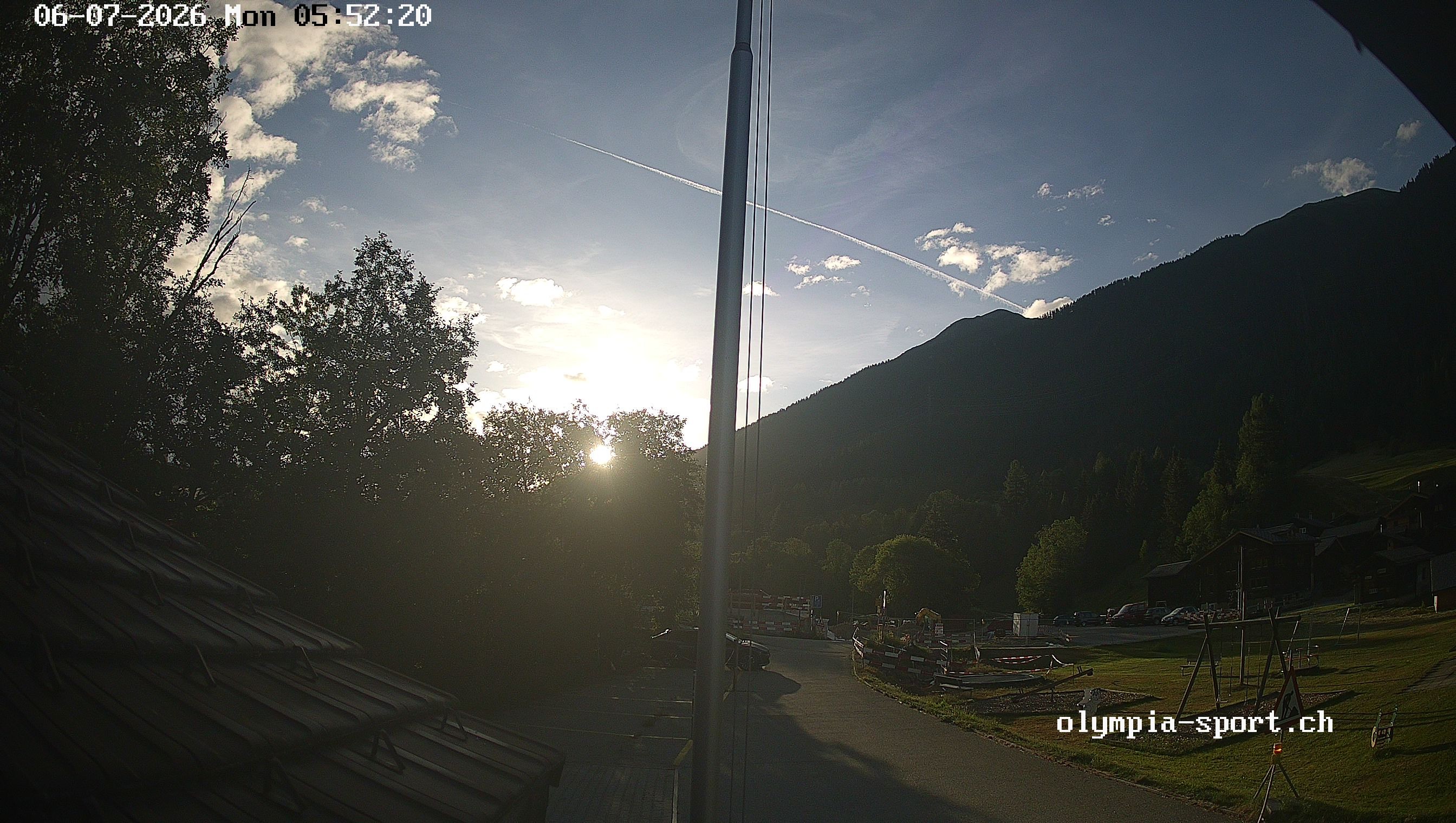 Archived image Webcam Bodmen Blitzingen: Olympia Sports