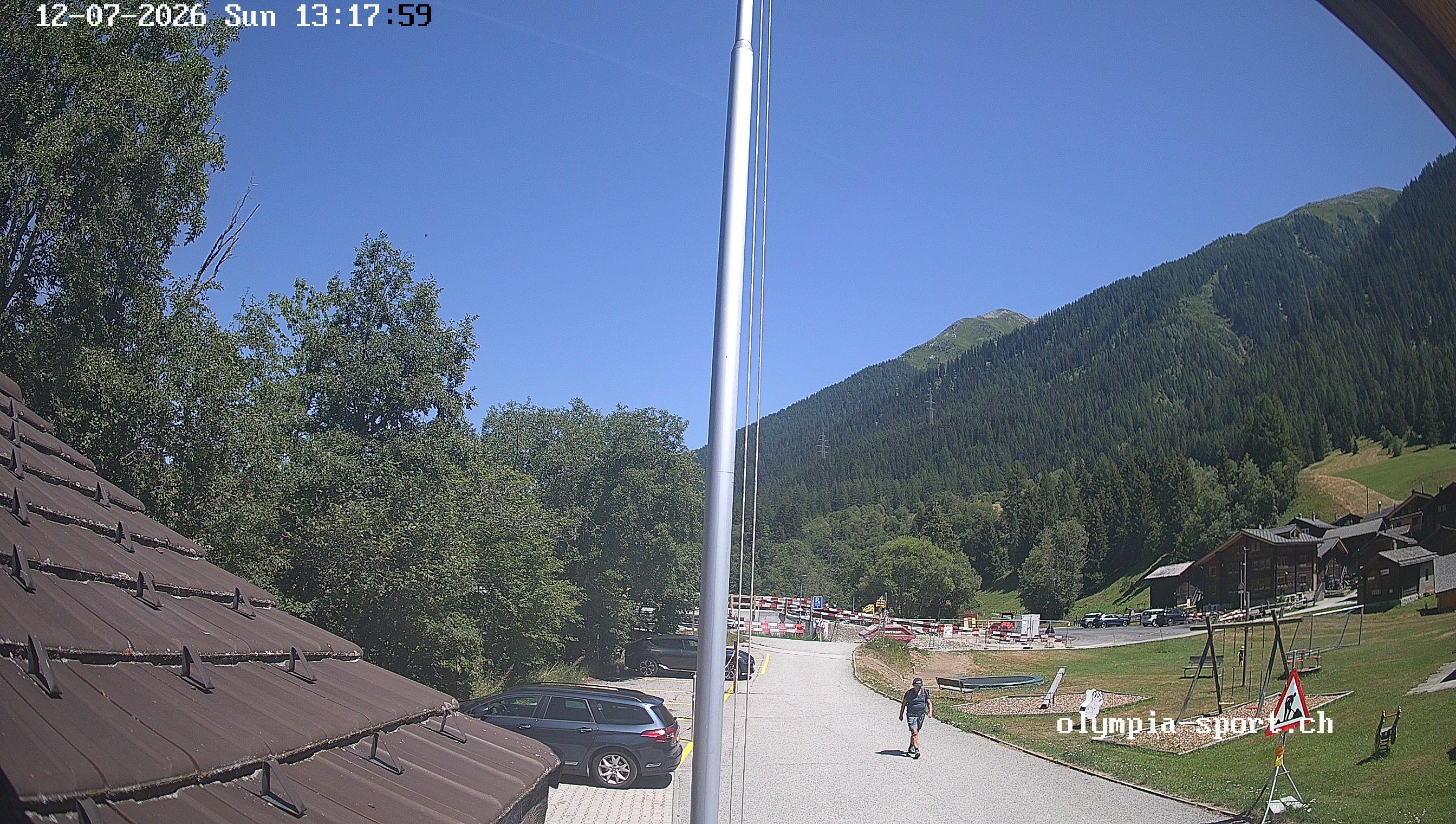 Archived image Webcam Bodmen Blitzingen: Olympia Sports