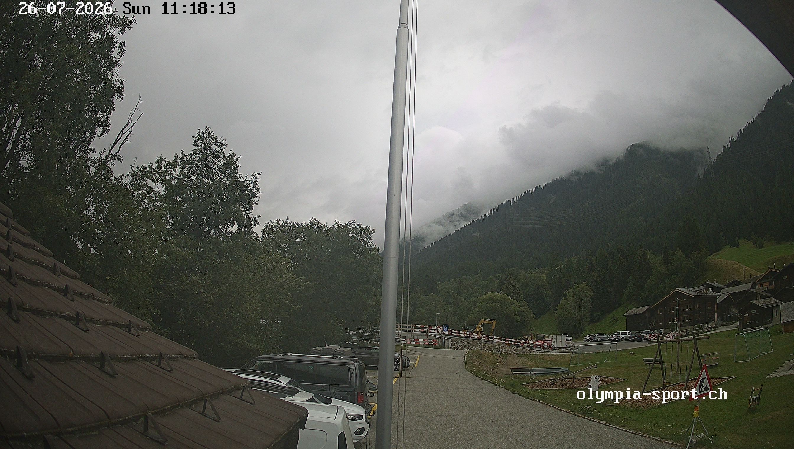 Archived image Webcam Bodmen Blitzingen: Olympia Sports