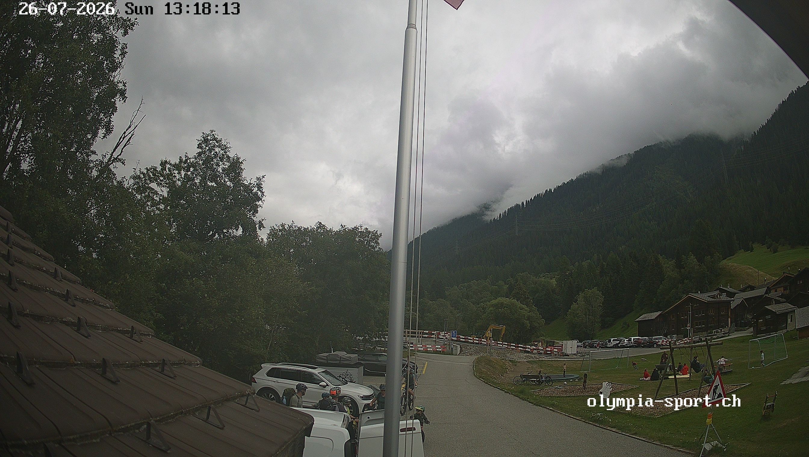 Archived image Webcam Bodmen Blitzingen: Olympia Sports