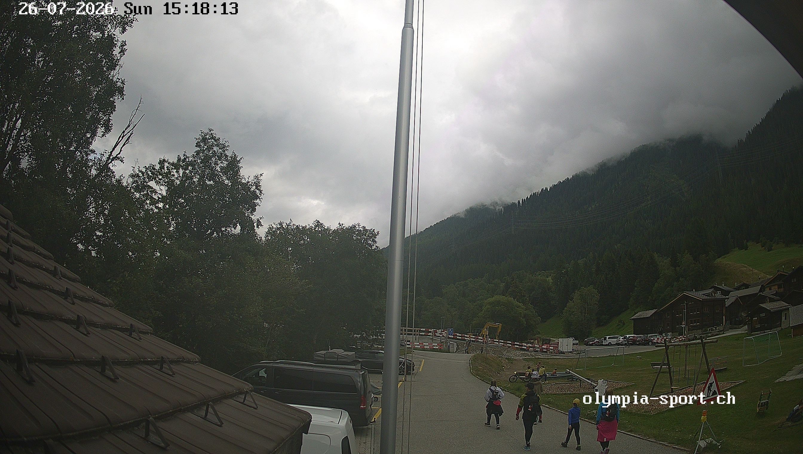 Archived image Webcam Bodmen Blitzingen: Olympia Sports