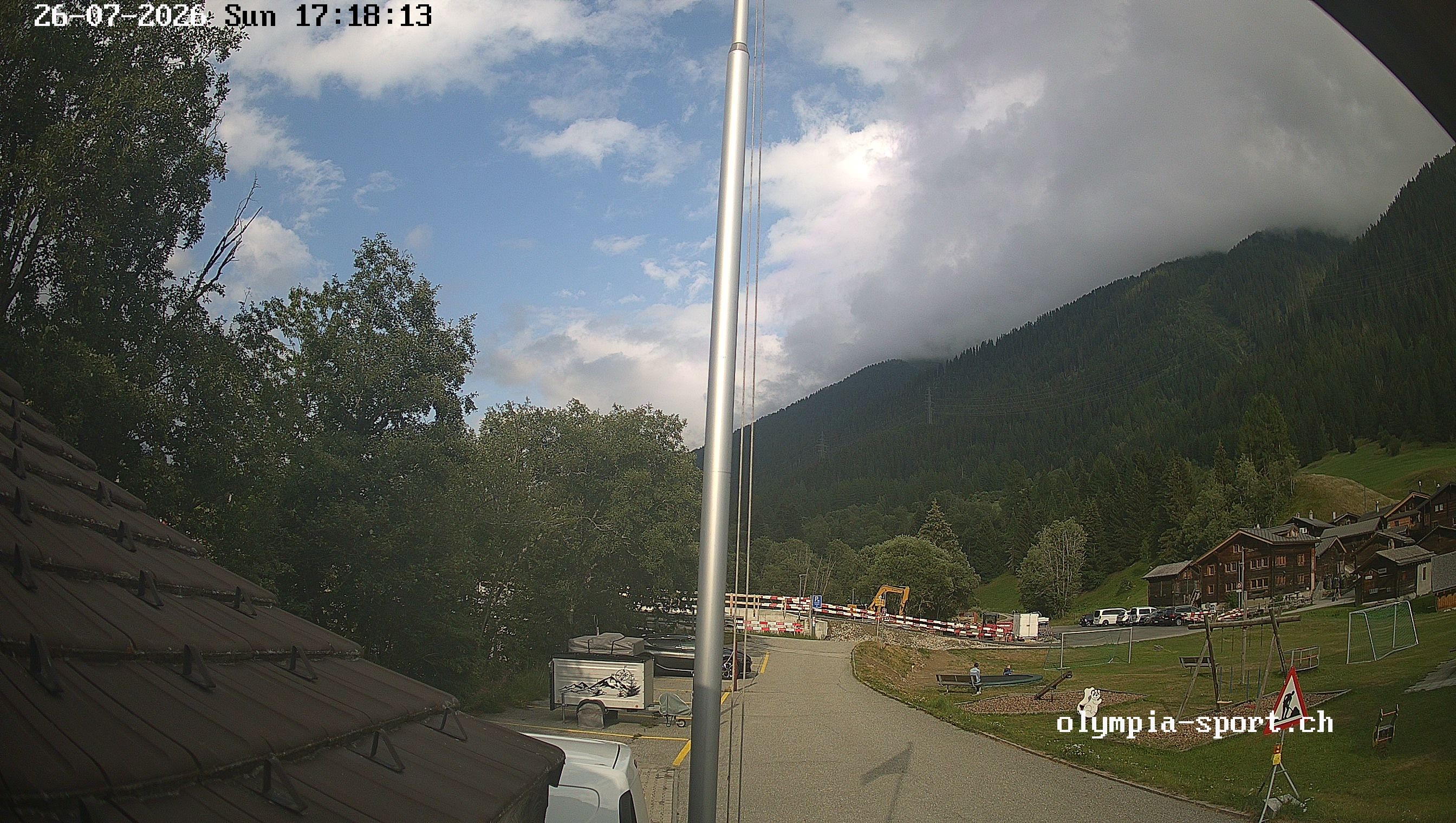 Archived image Webcam Bodmen Blitzingen: Olympia Sports