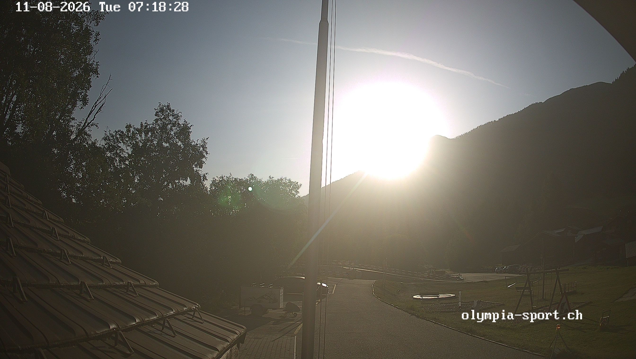 Archived image Webcam Bodmen Blitzingen: Olympia Sports