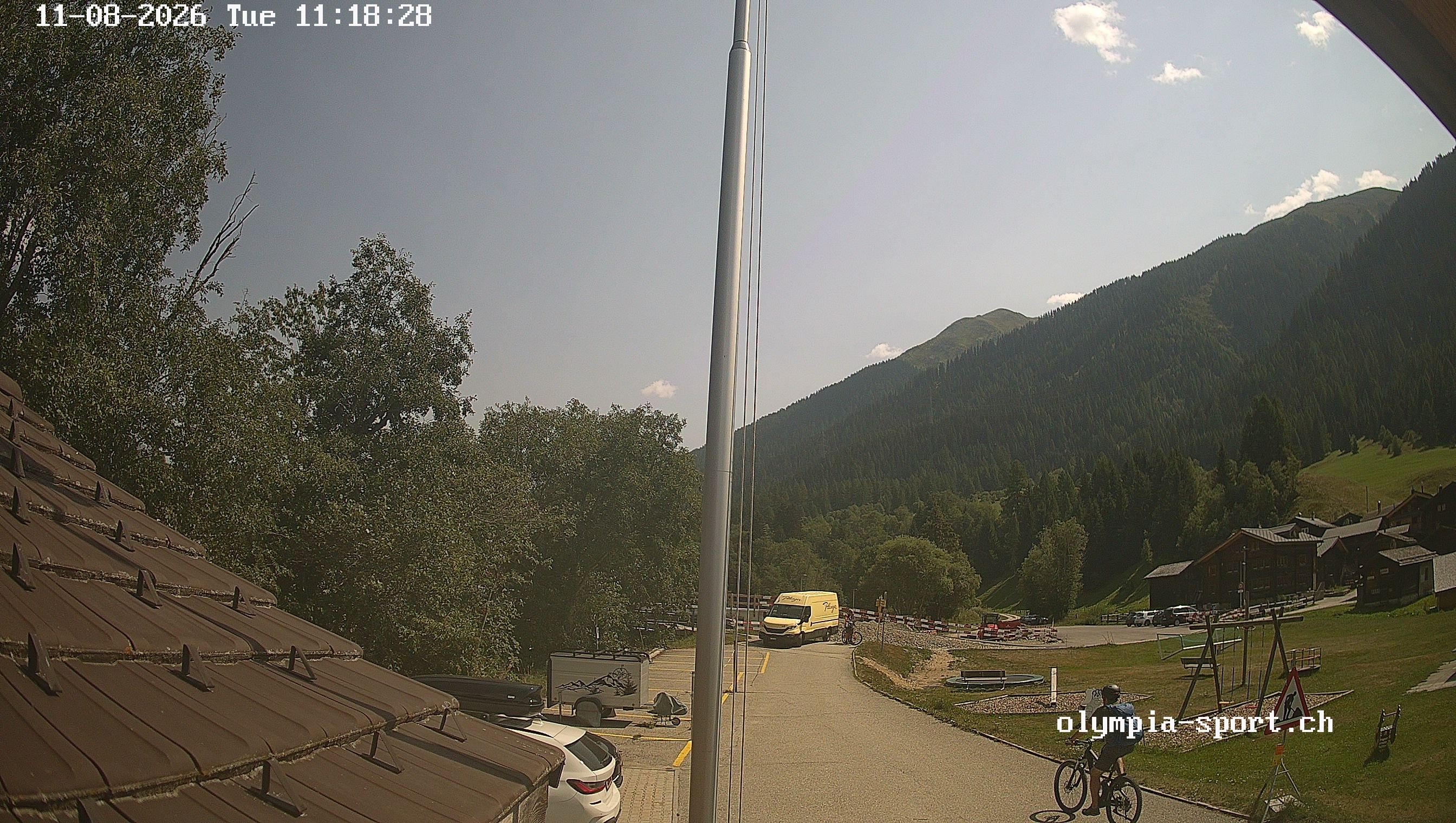 Archived image Webcam Bodmen Blitzingen: Olympia Sports