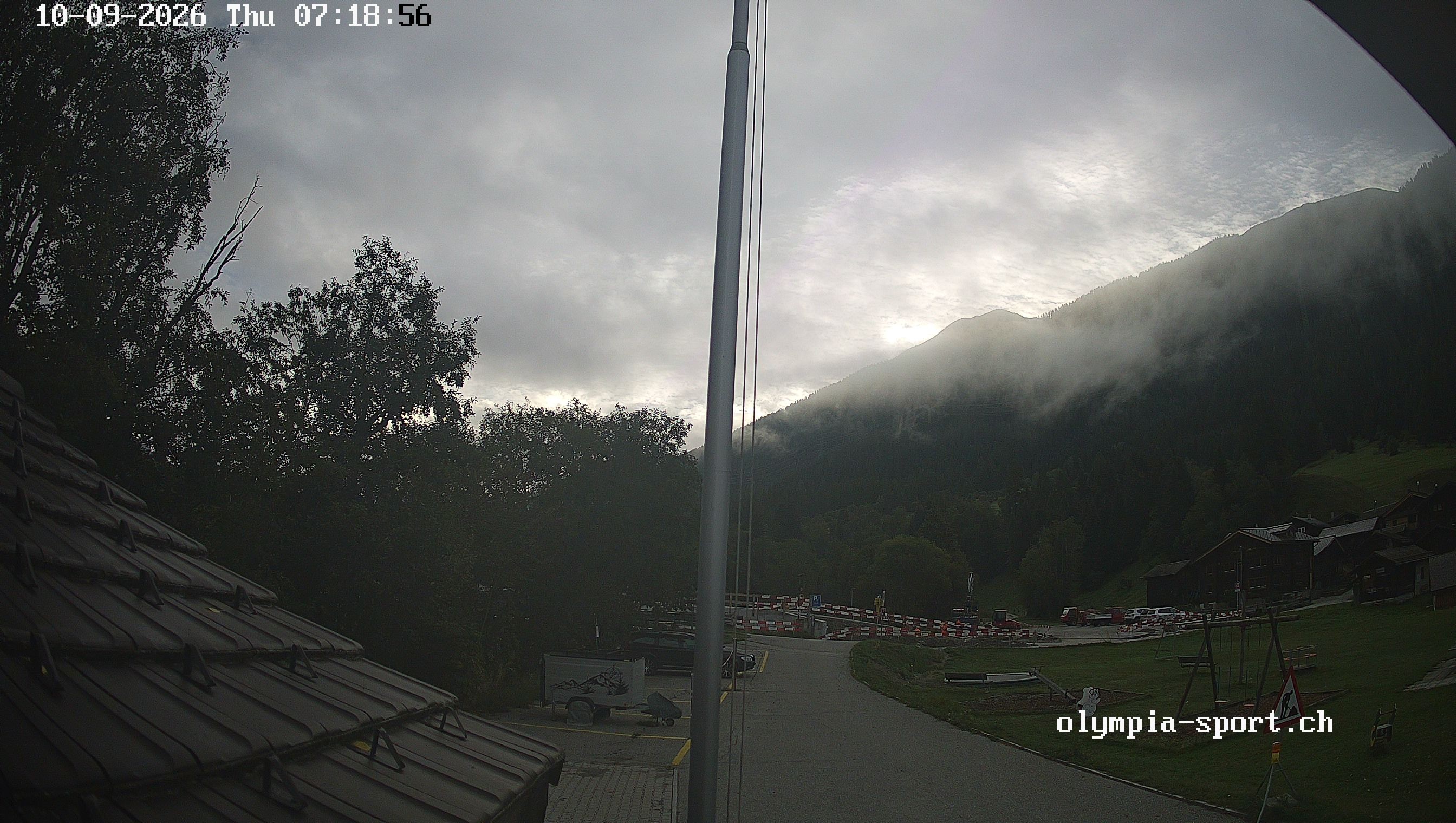 Archived image Webcam Bodmen Blitzingen: Olympia Sports