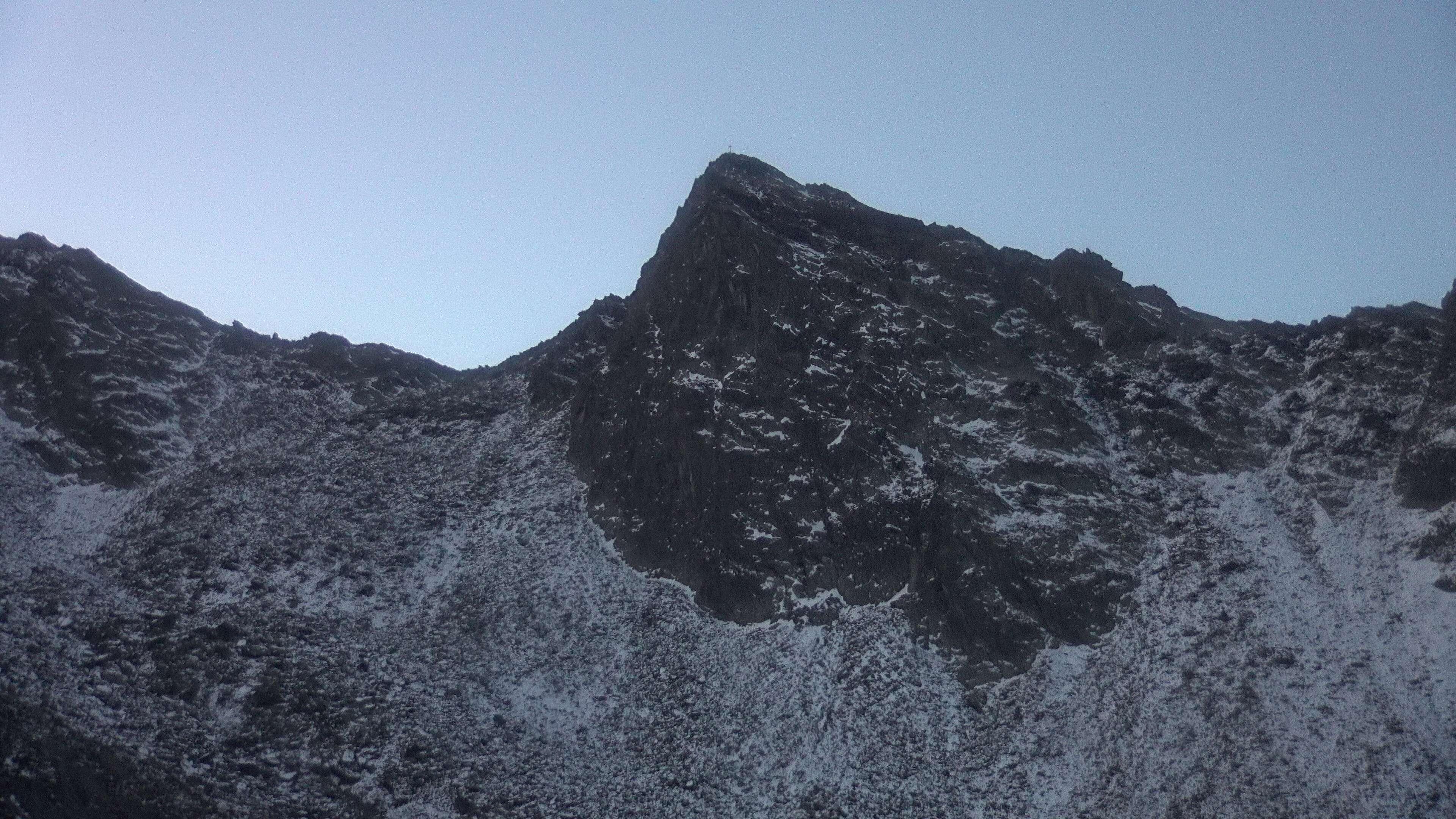 Archived image Webcam View towards mountain Rauchkofel (3,251 m) in South Tyrol